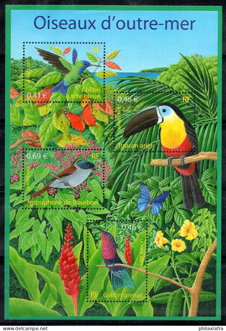 France 2003 Yv. Bl.56 Bloc Feuillet 100% Neuf ** Nature,Oiseaux D'outre-mer - Blocks Und Markenheftchen