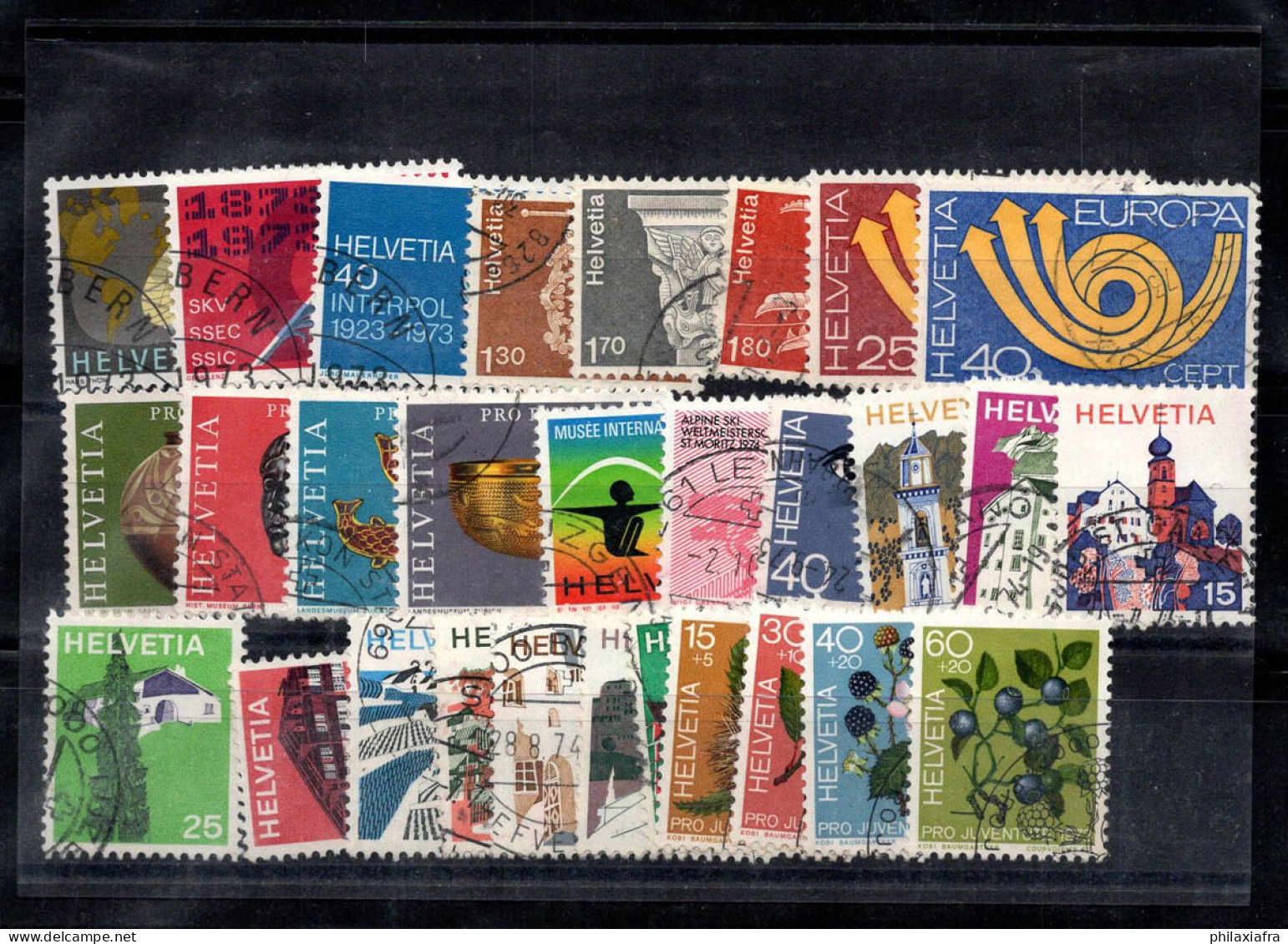 Suisse 1973 Mi. 988-1013 Oblitéré 100% Année Complète Pro Juventute, Pro Patria - Used Stamps