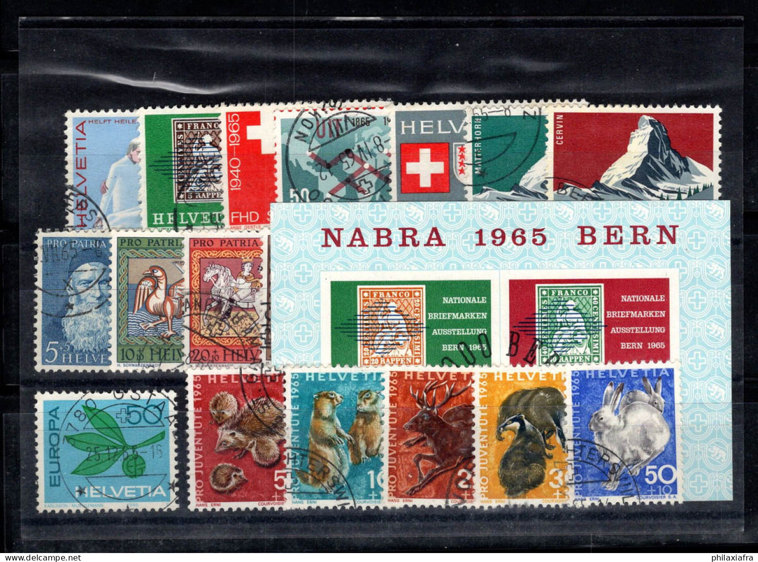Suisse 1965 Mi. 808-830 Oblitéré 100% Année Complète Pro Juventute, Pro Patria - Used Stamps