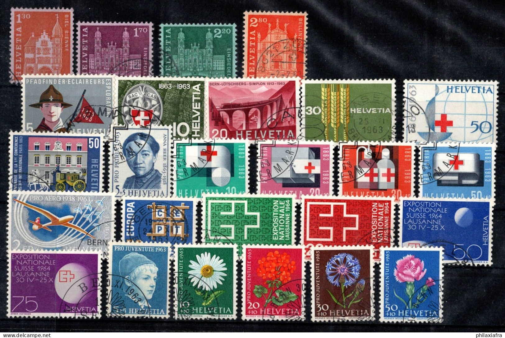 Suisse 1963 Oblitéré 100% Pro Juventute, Pro Patria - Used Stamps