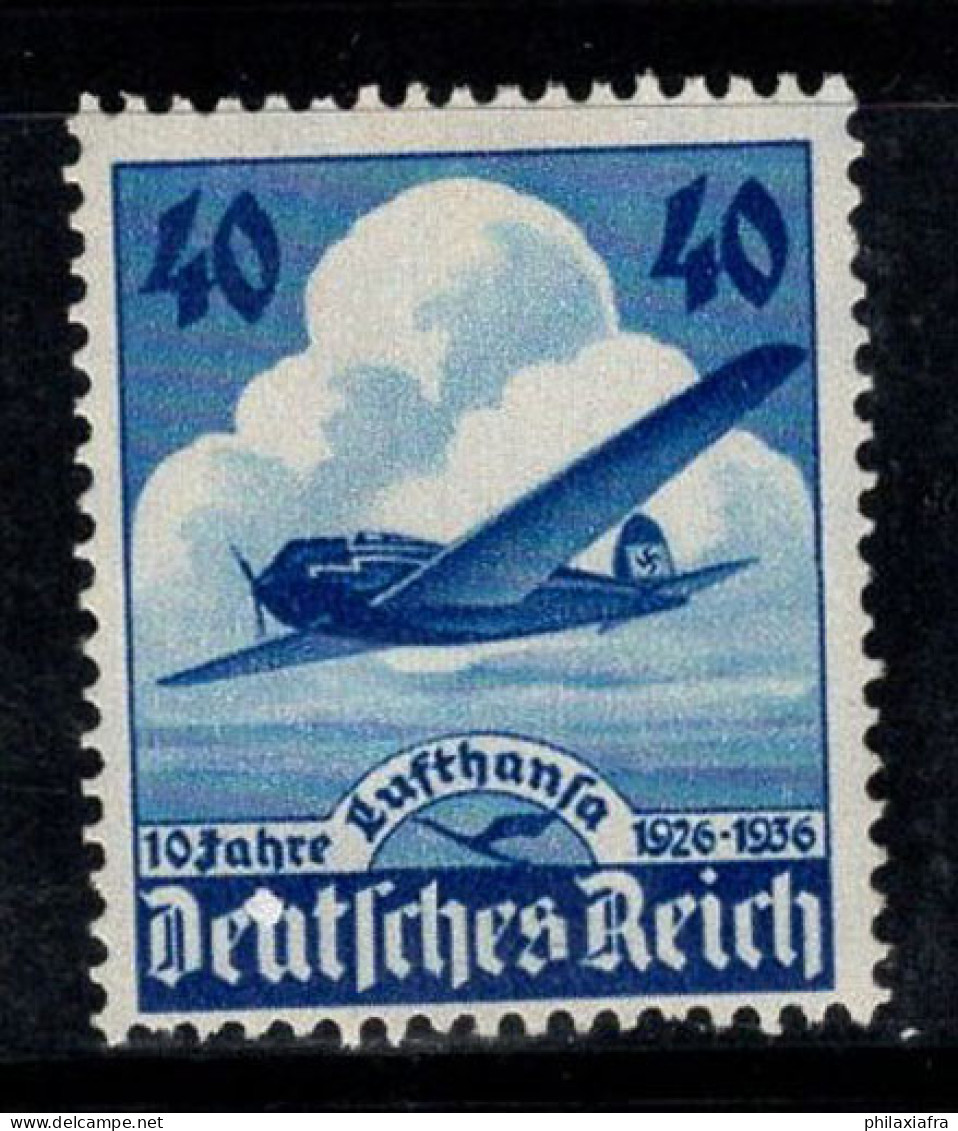 Empire Allemand 1934 Mi. 603 Neuf * MH 100% Poste Aérienne 40 PF, Aéronef - Luft- Und Zeppelinpost