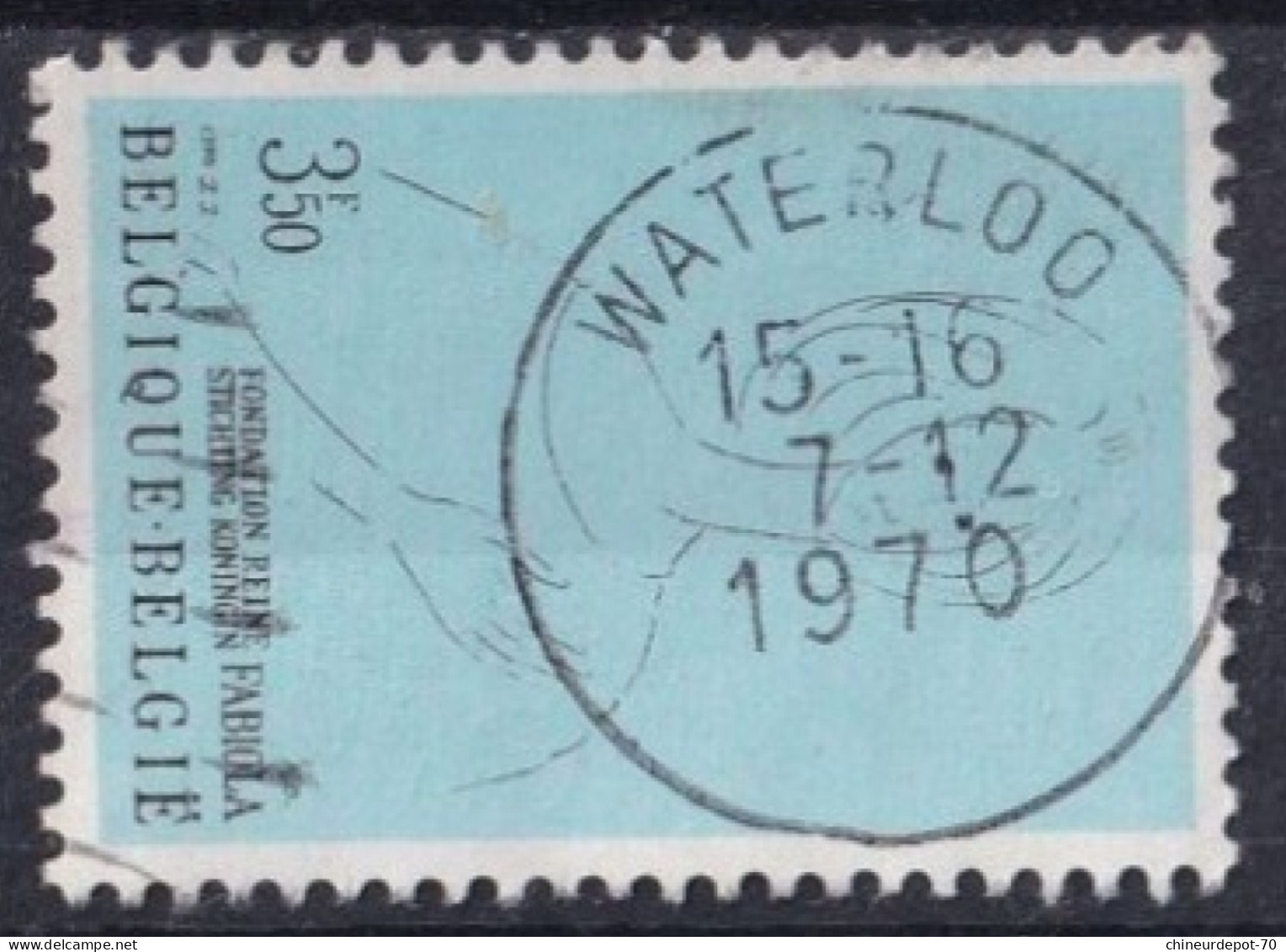 REINE FABIOLA WATERLOO BRUXELLES EKEREN SENEFFE VERVIERS ST GILLES LIEGE ST HUBERT BASTOGNE - Used Stamps