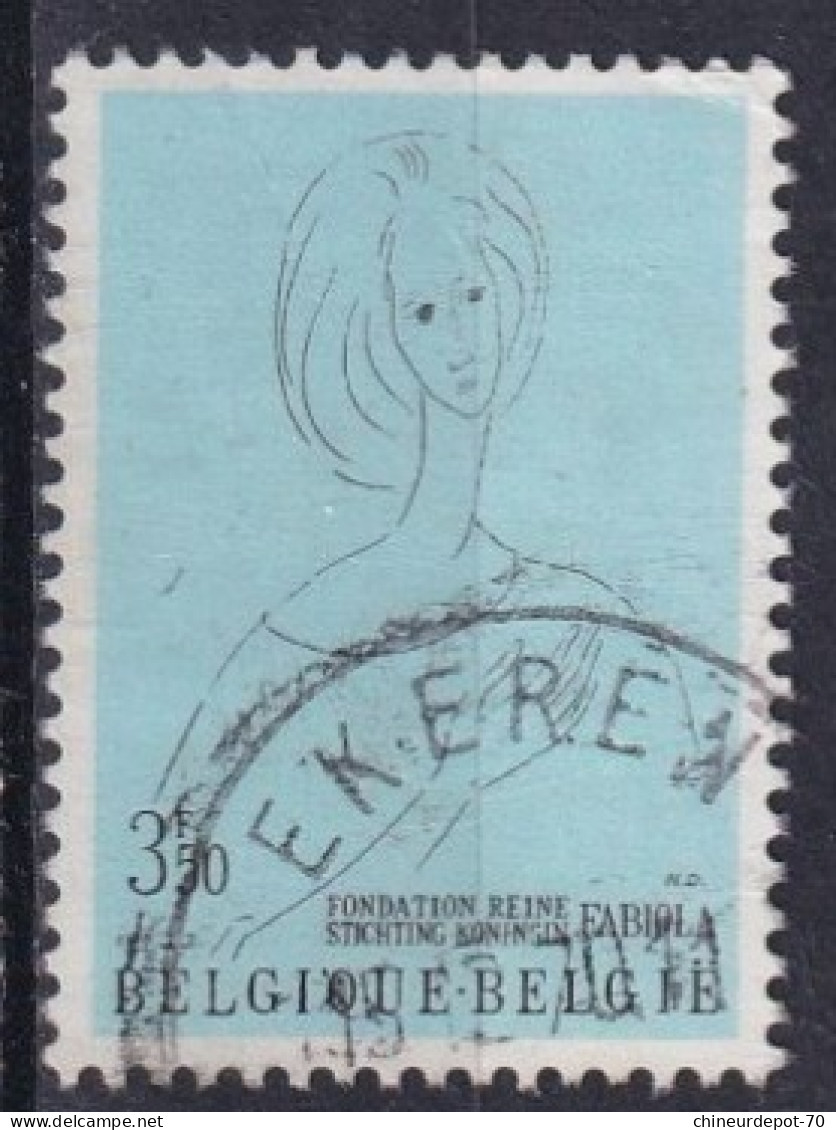 REINE FABIOLA WATERLOO BRUXELLES EKEREN SENEFFE VERVIERS ST GILLES LIEGE ST HUBERT BASTOGNE - Used Stamps