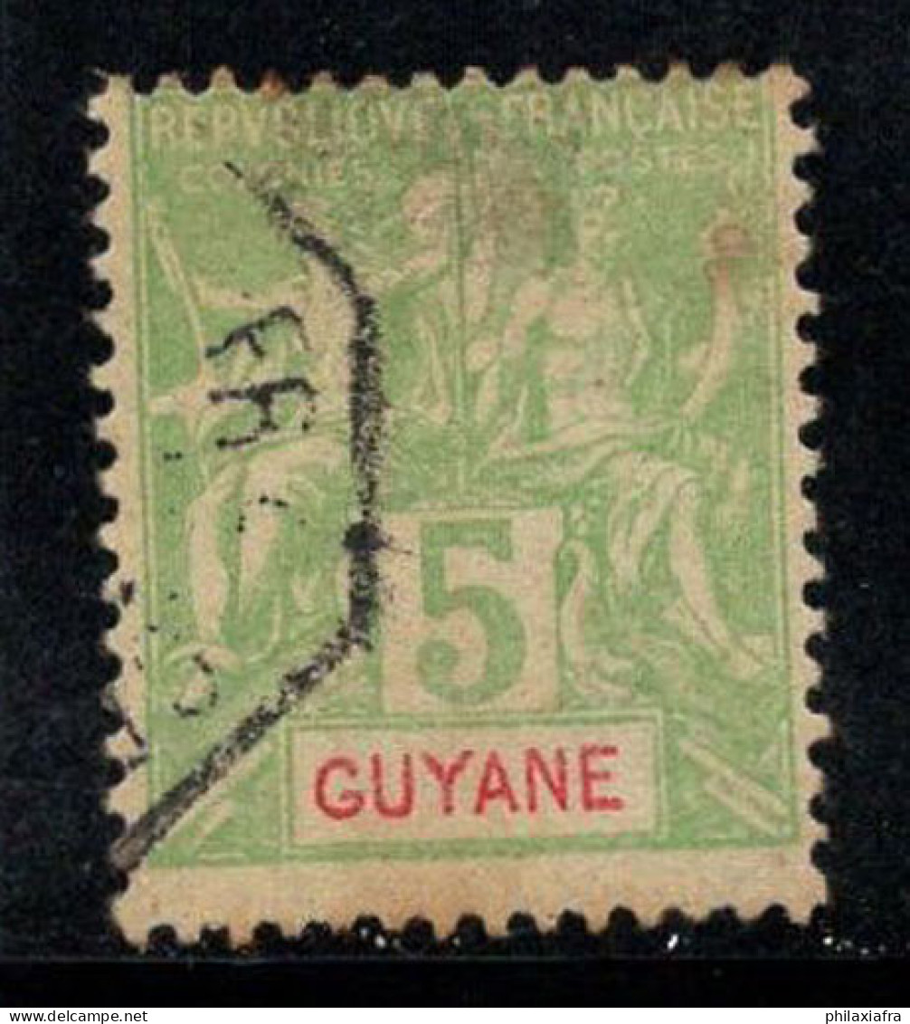 Guyane Française 1892 Yv. 33 Oblitéré 100% 5 C - Sonstige & Ohne Zuordnung