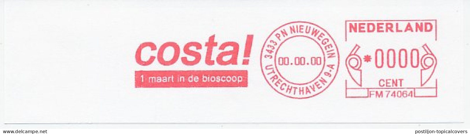 Meter Proof / Test Strip FRAMA Supplier Netherlands Costa ! - Movie - Cinema