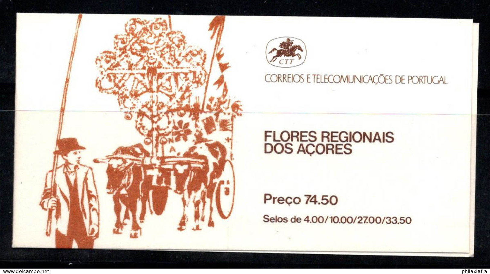 Açores 1982 Mi. MH 2 Carnet 100% Neuf ** FLEURS, Flore - Açores