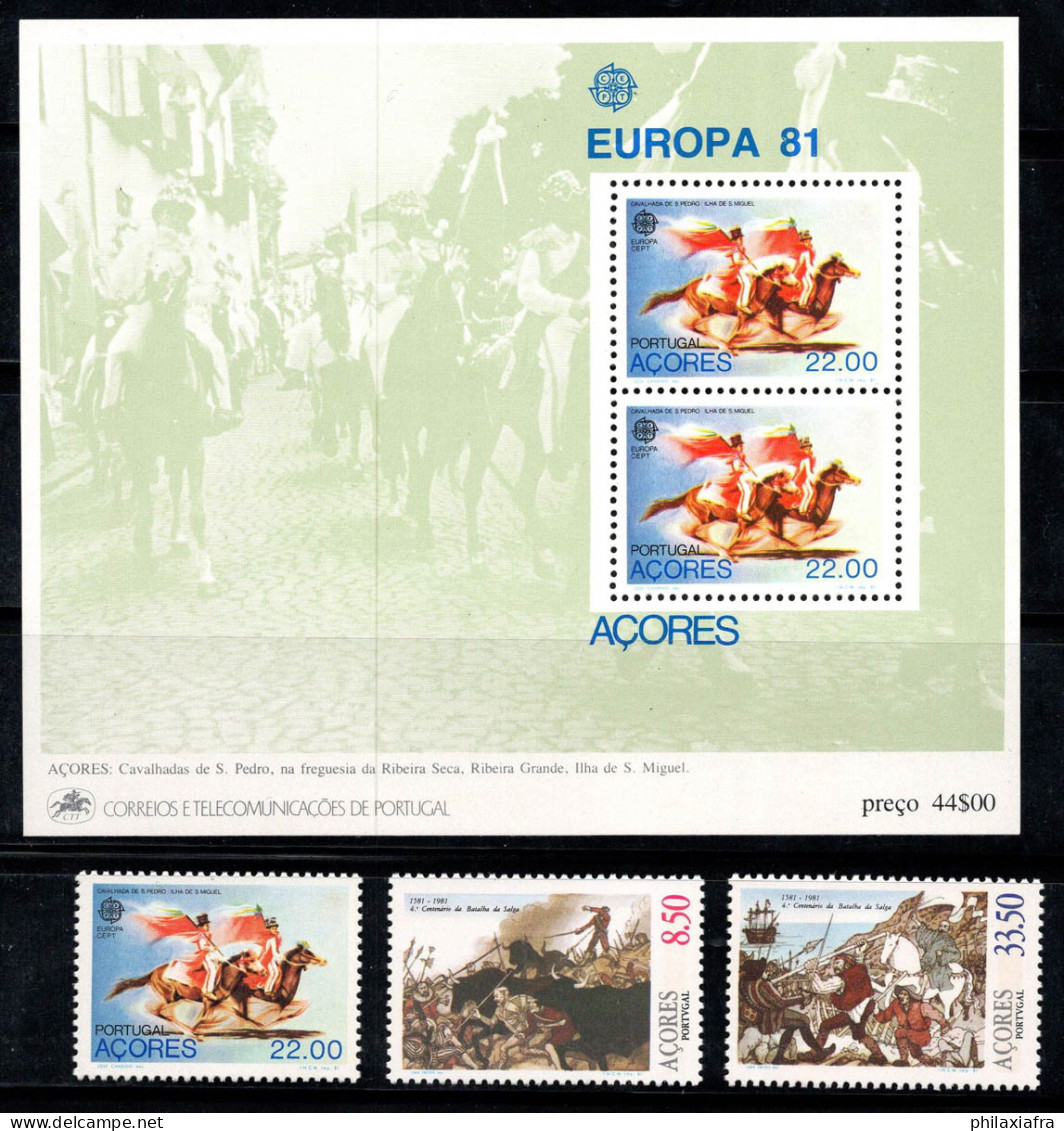 Açores 1980 Mi. Bl. 2, 342-344 Bloc Feuillet 100% Neuf ** Europa Cept, Salga - Azores