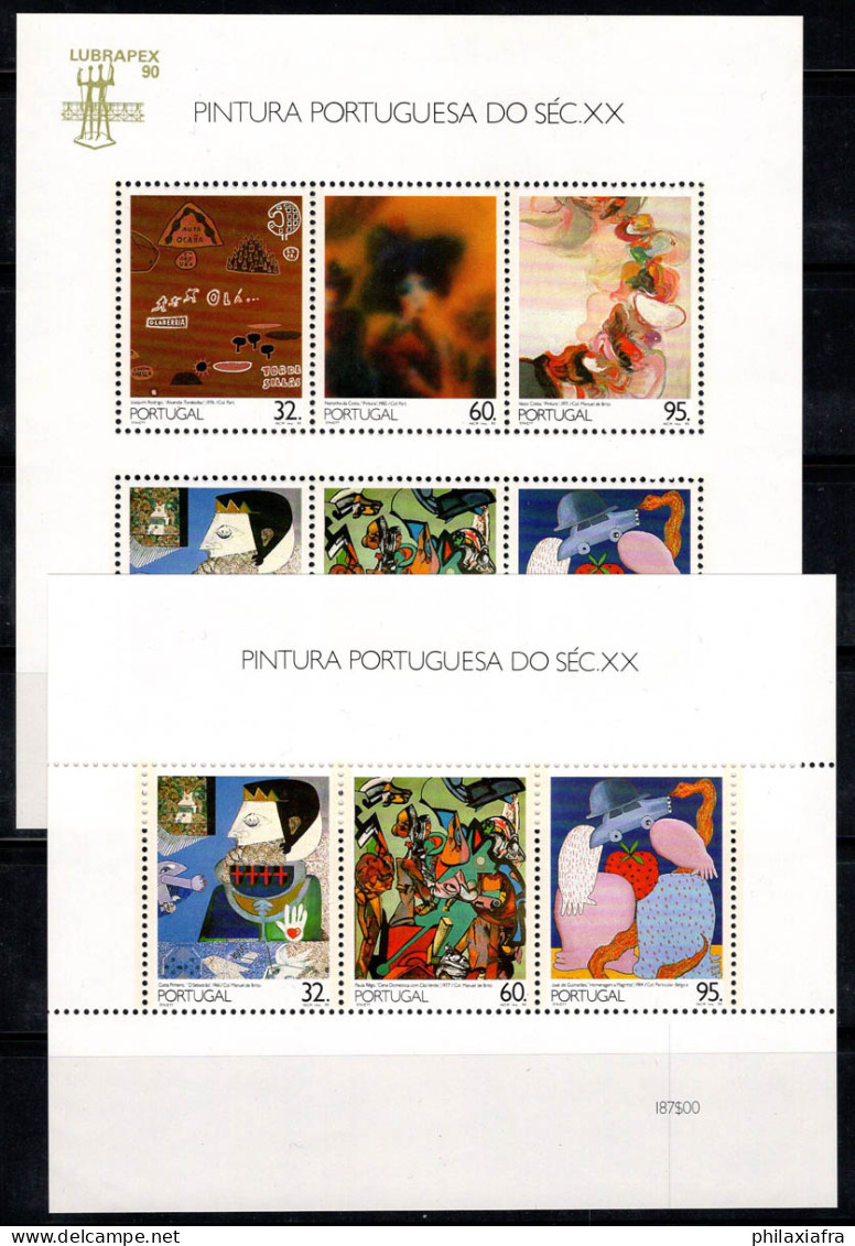 Portugal 1990 Mi. Bl. 73-74 Bloc Feuillet 100% Art Neuf ** - Blokken & Velletjes