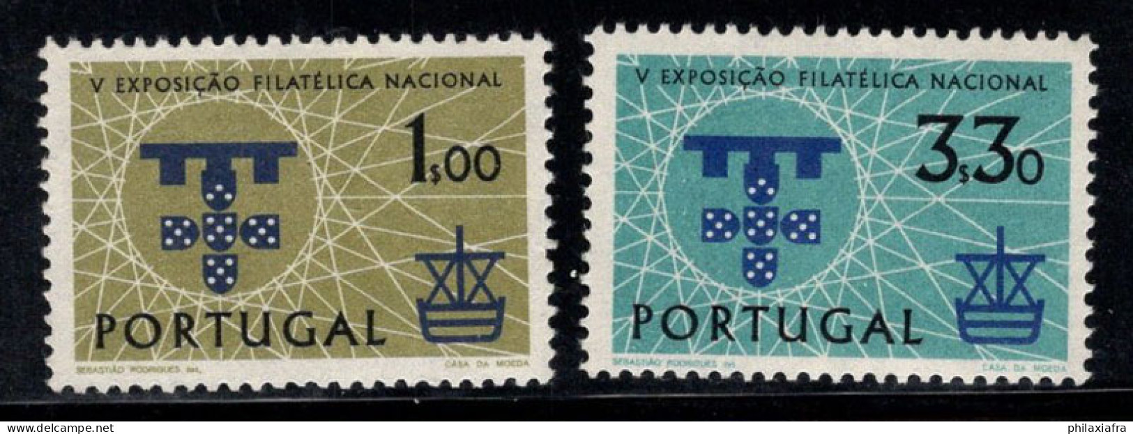 Portugal 1960 Mi. 900-901 Neuf ** 100% Affichage Des Timbres - Nuevos