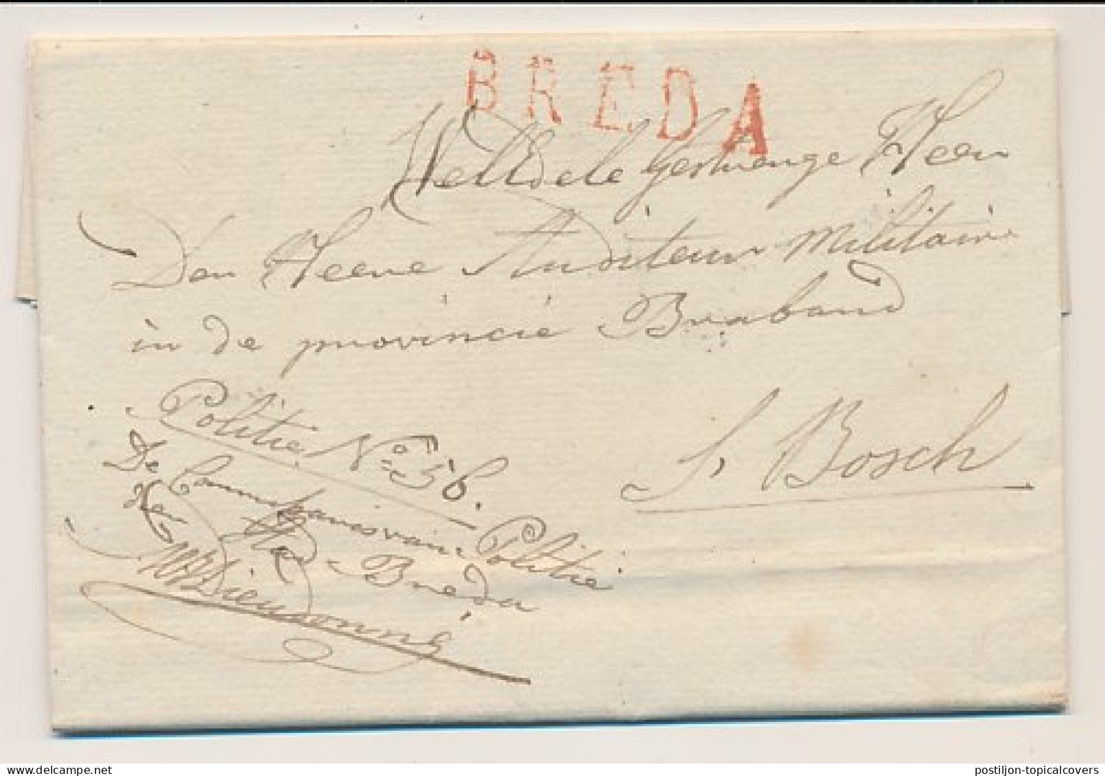 BREDA - S Hertogenbosch 1814 - ...-1852 Vorläufer