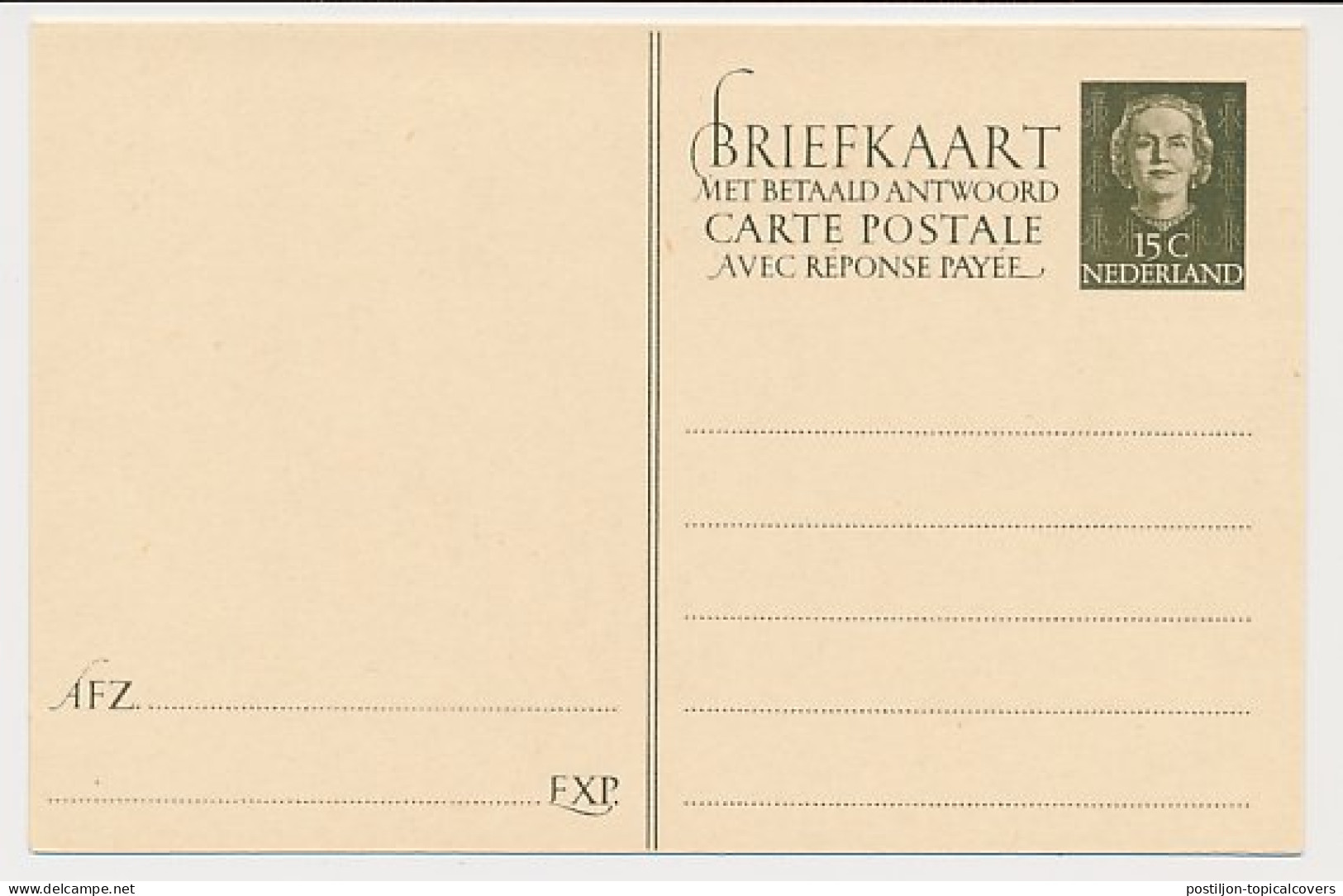 Briefkaart G. 312 - Postal Stationery