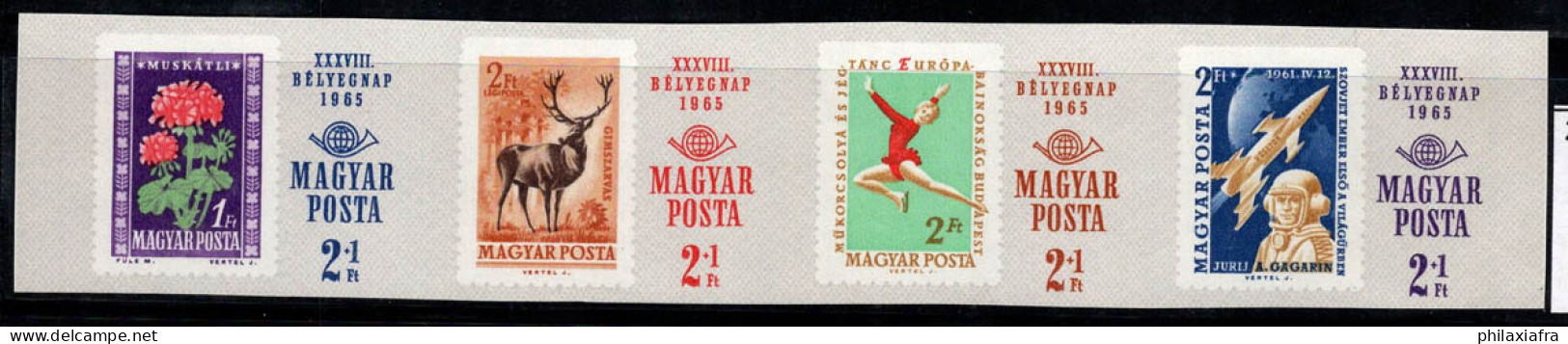 Hongrie 1965 Mi. 2175-78 B Neuf ** 100% Jour Du Timbre, Klaxon De Poste - Neufs
