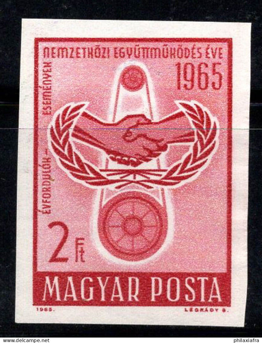 Hongrie 1965 Mi. 2136 B Neuf ** 80% 2 Pieds, UN, Poignée De Main Symbolique - Nuevos