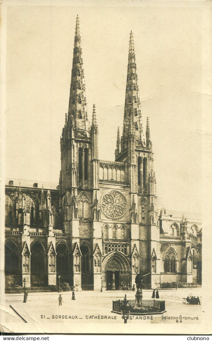 CPA -  BORDEAUX - CATHEDRALE SAINT-ANDRE - Bordeaux