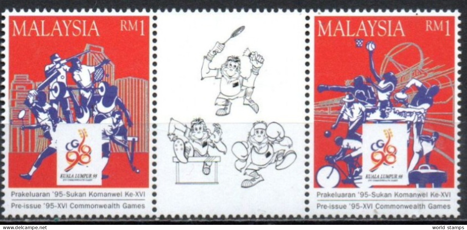 MALAYSIA 1995 ** - Malesia (1964-...)