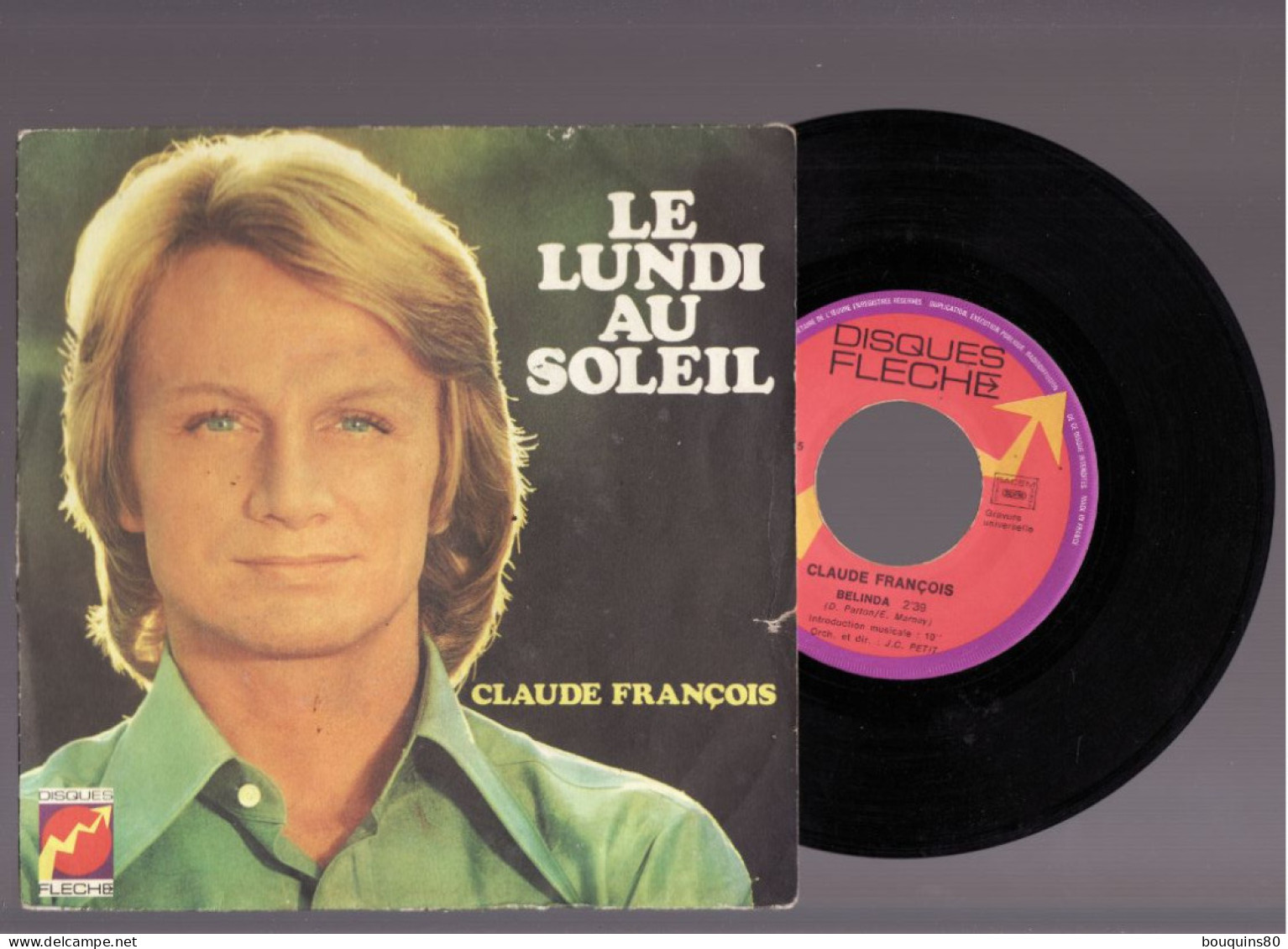 CLAUDE FRANCOIS LE LUNDI AU SOLEIL - Autres - Musique Française