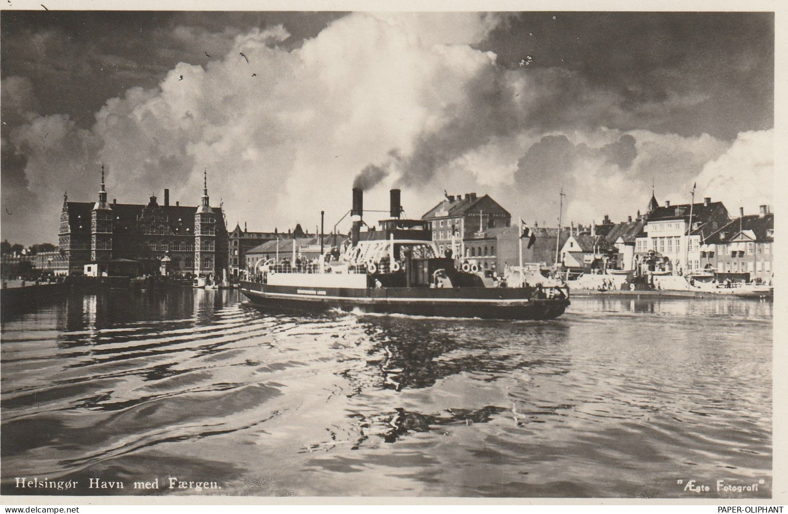 FÄHRE / Ferry / Traversier, Fähre Im Hafen Von Helsinor - Traghetti