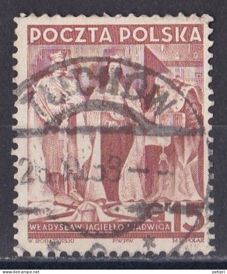 Pologne - République 1919  -  1939   Y & T N °  403  Oblitéré - Usati