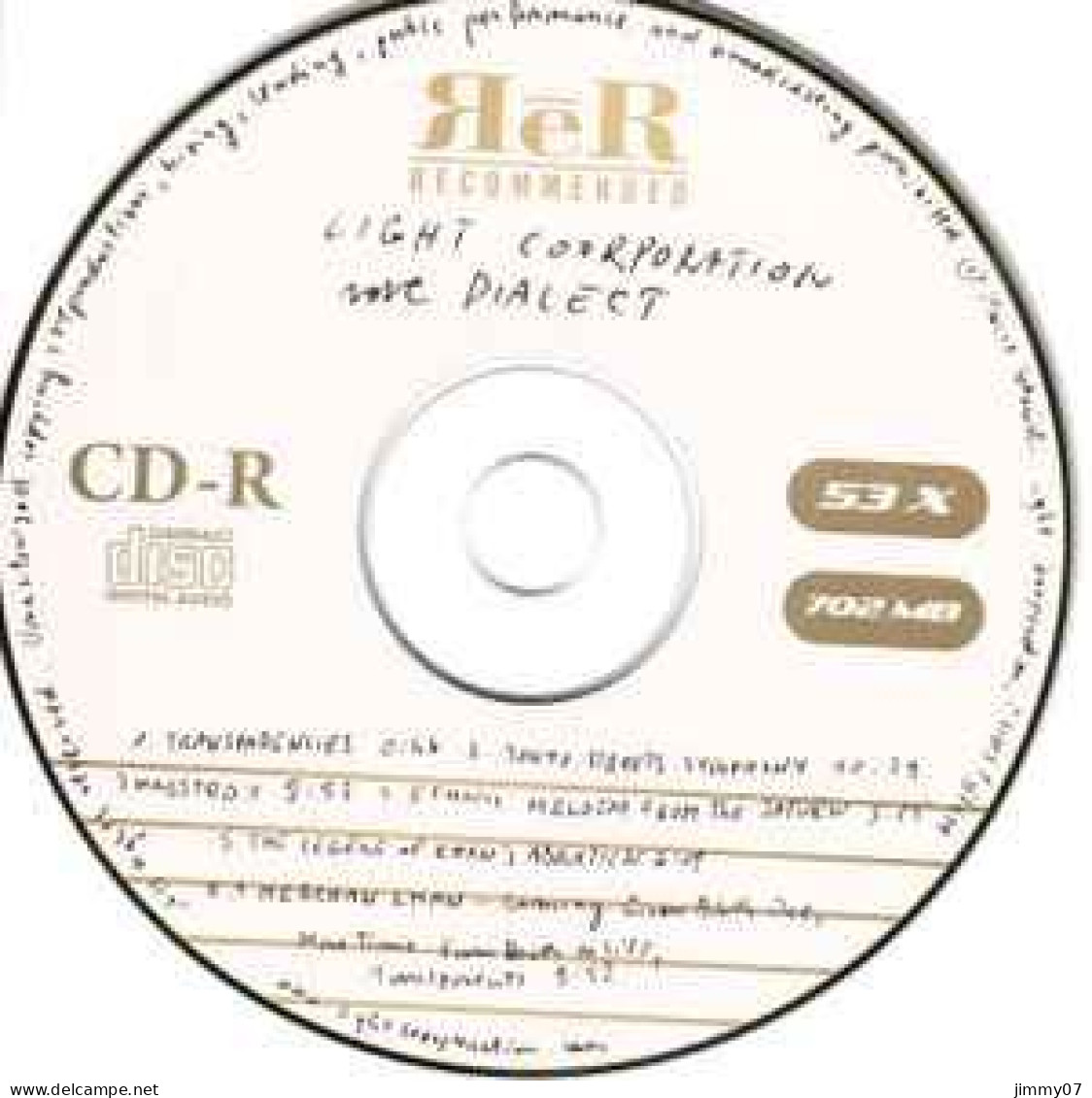 Light Coorporation - Rare Dialect (CDr, Album) - Jazz