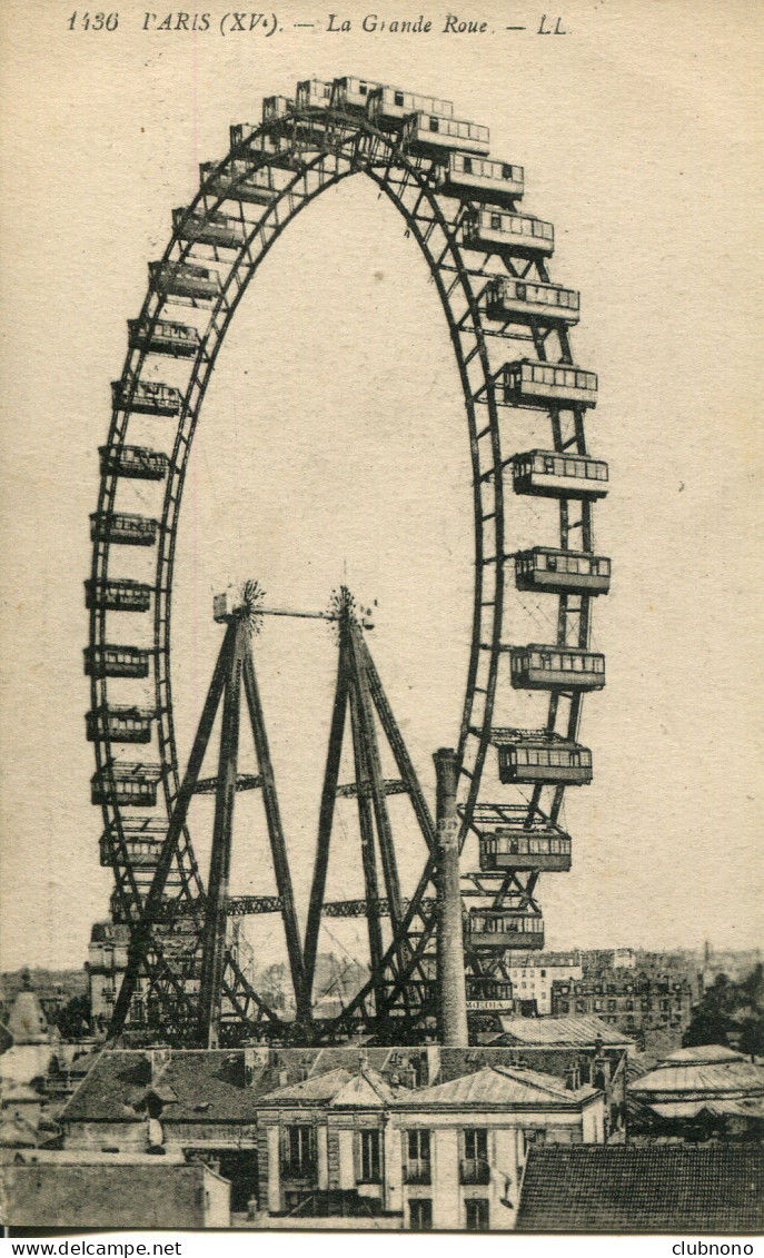 CPA - PARIS - LA GRANDE ROUE - Other Monuments