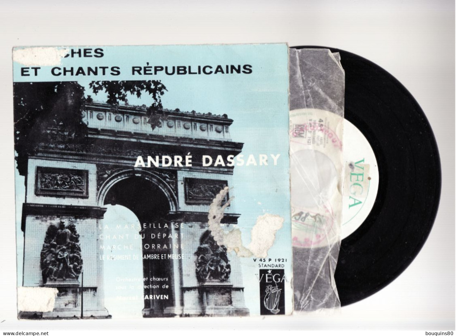 ANDRE DASSARY MARCHES ET CHANTS REPUBLICAINS LA MARSEILLAISE - Autres - Musique Française