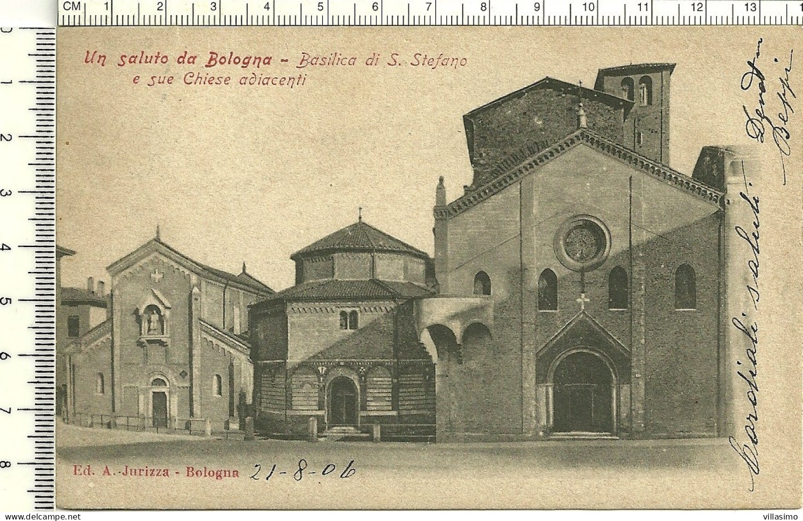 EMILIA ROMAGNA - BOLOGNA - BASILICA DI S. STEFANO E SUE CHIESE ADIACENTI - V. 1906 - Bologna