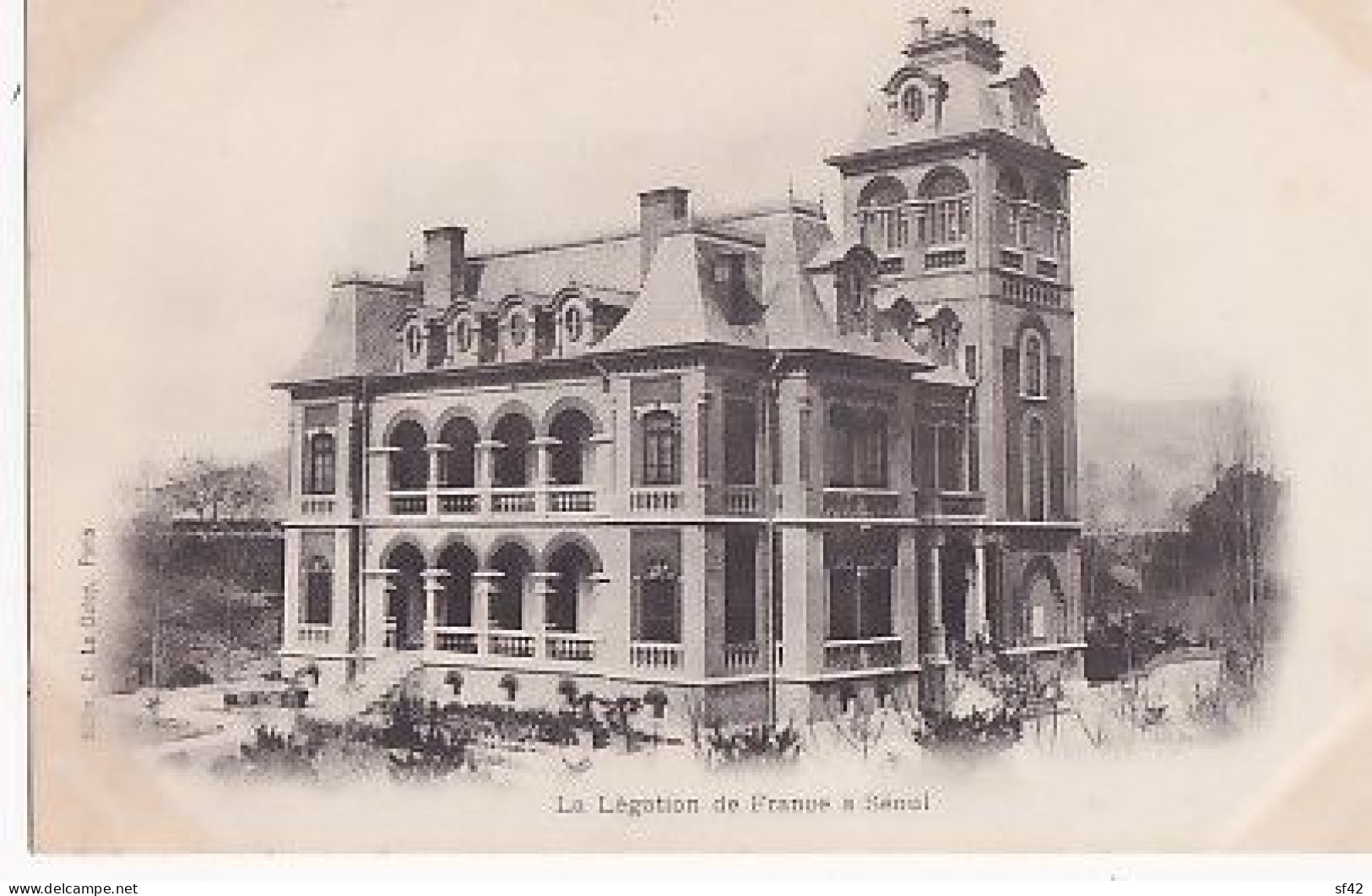 SEOUL              LA LEGATION DE FRANCE      PRECURSEUR - Corée Du Sud