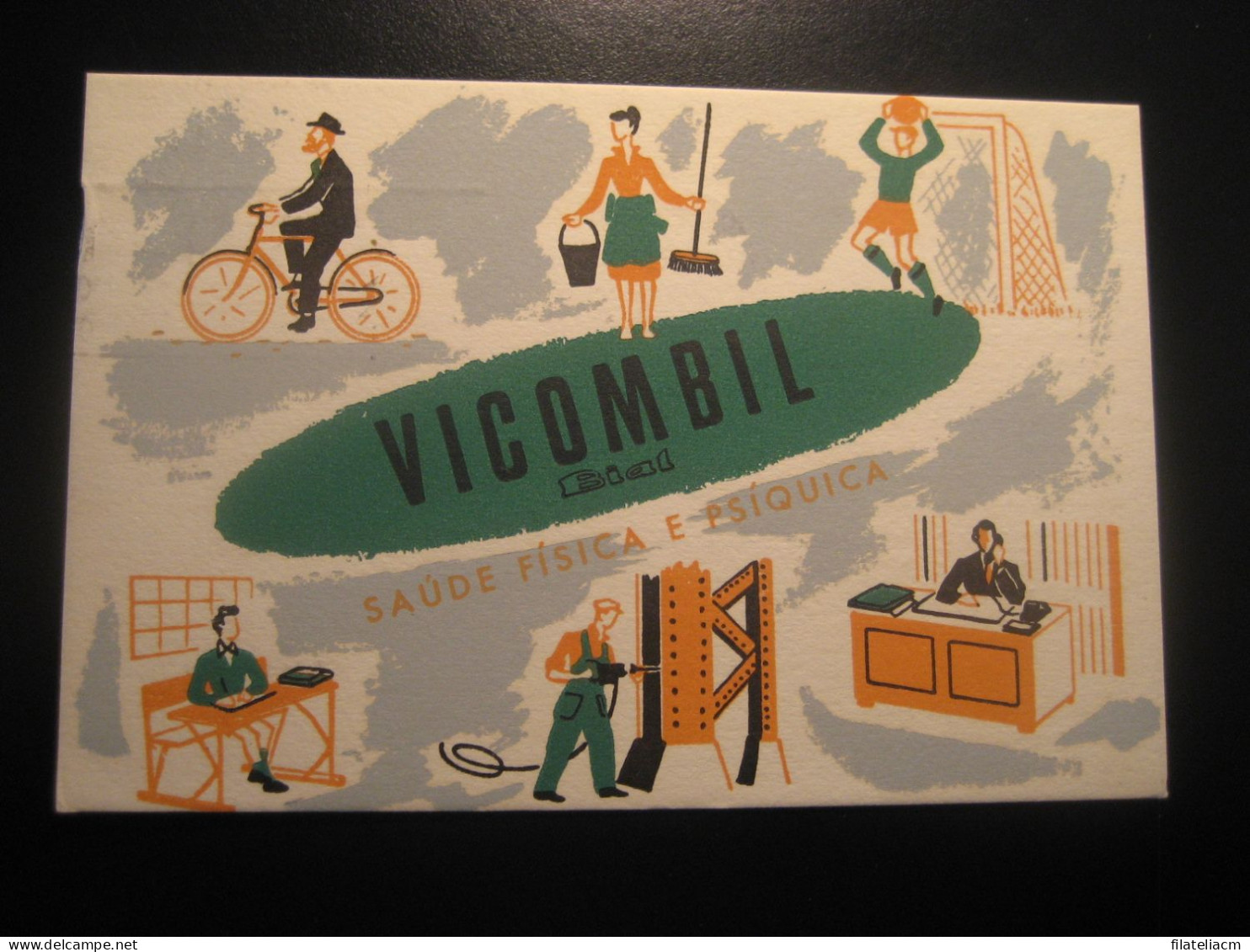 PORTO 1965 To Figueira Da Foz Vicombil Bial Pharmacy Cancel Card PORTUGAL - Storia Postale