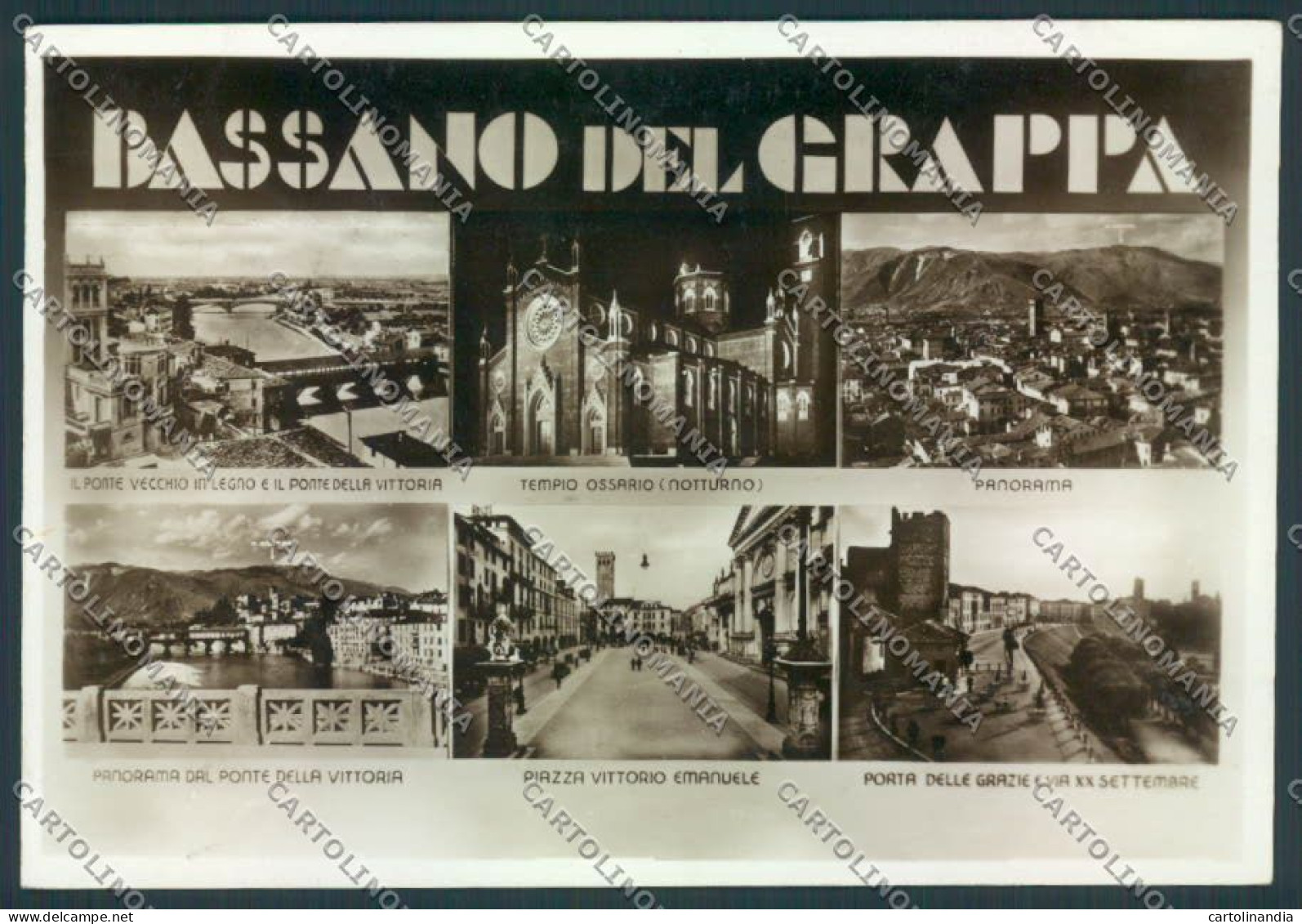 Vicenza Bassano Del Grappa Foto FG Cartolina ZF0812 - Vicenza