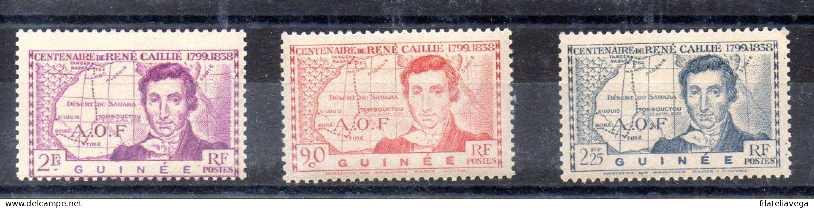 Guinea Serie Nº Yvert 148/50 ** - Nuevos