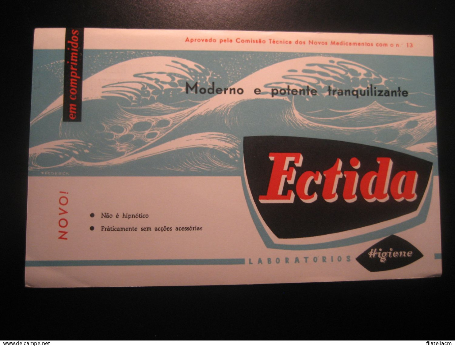 COIMBRA 1960 To Figueira Da Foz Ectida Higiene Laboratory Pharmacy Cancel Card PORTUGAL - Cartas & Documentos