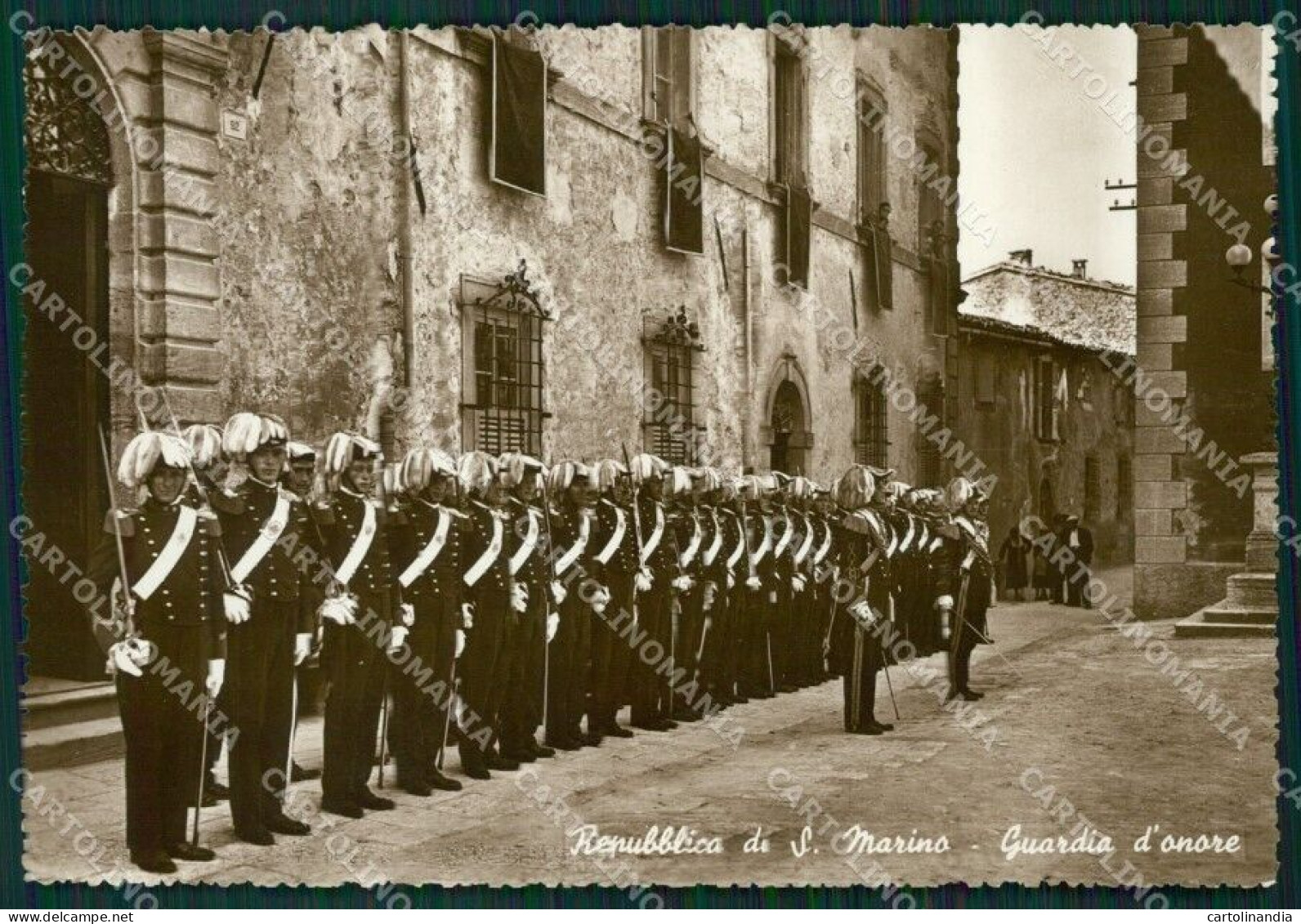 Repubblica San Marino Guardia D'Onore Foto FG Cartolina ZK3350 - Reggio Nell'Emilia