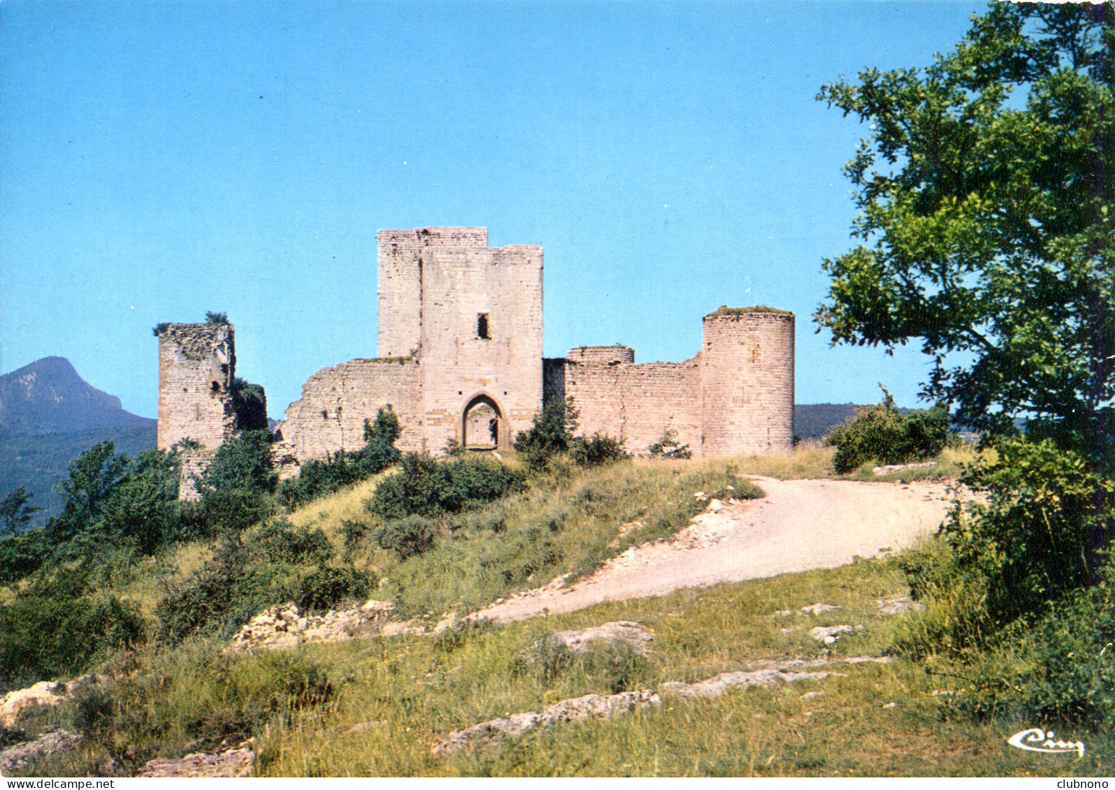 CPSM - PUIVERT - CHATEAU - VUE D'ENSEMBLE - COTE EST - Otros & Sin Clasificación