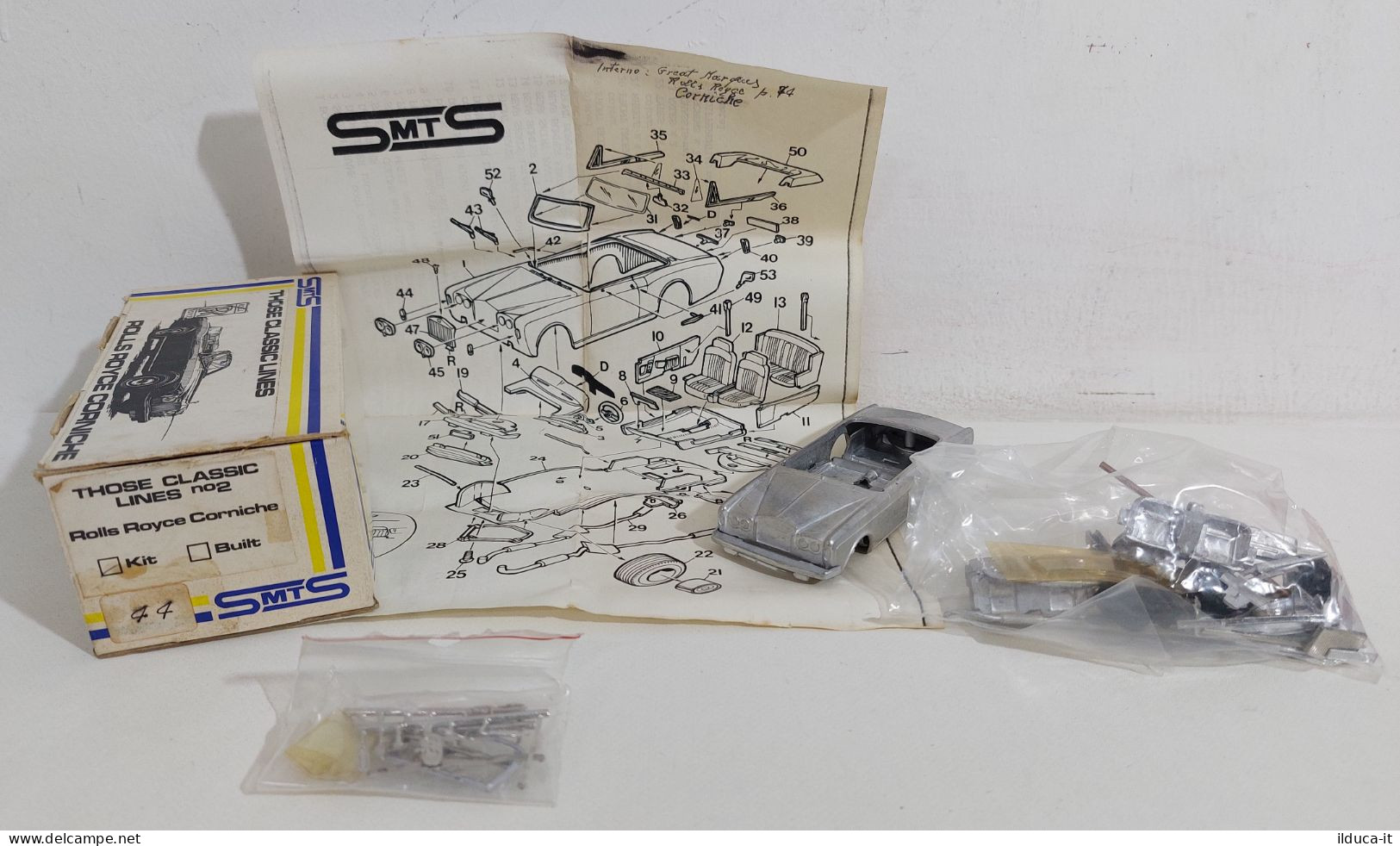 61877 KIT SMTS 1/43 - Rolls Royce Corniche - Otros & Sin Clasificación