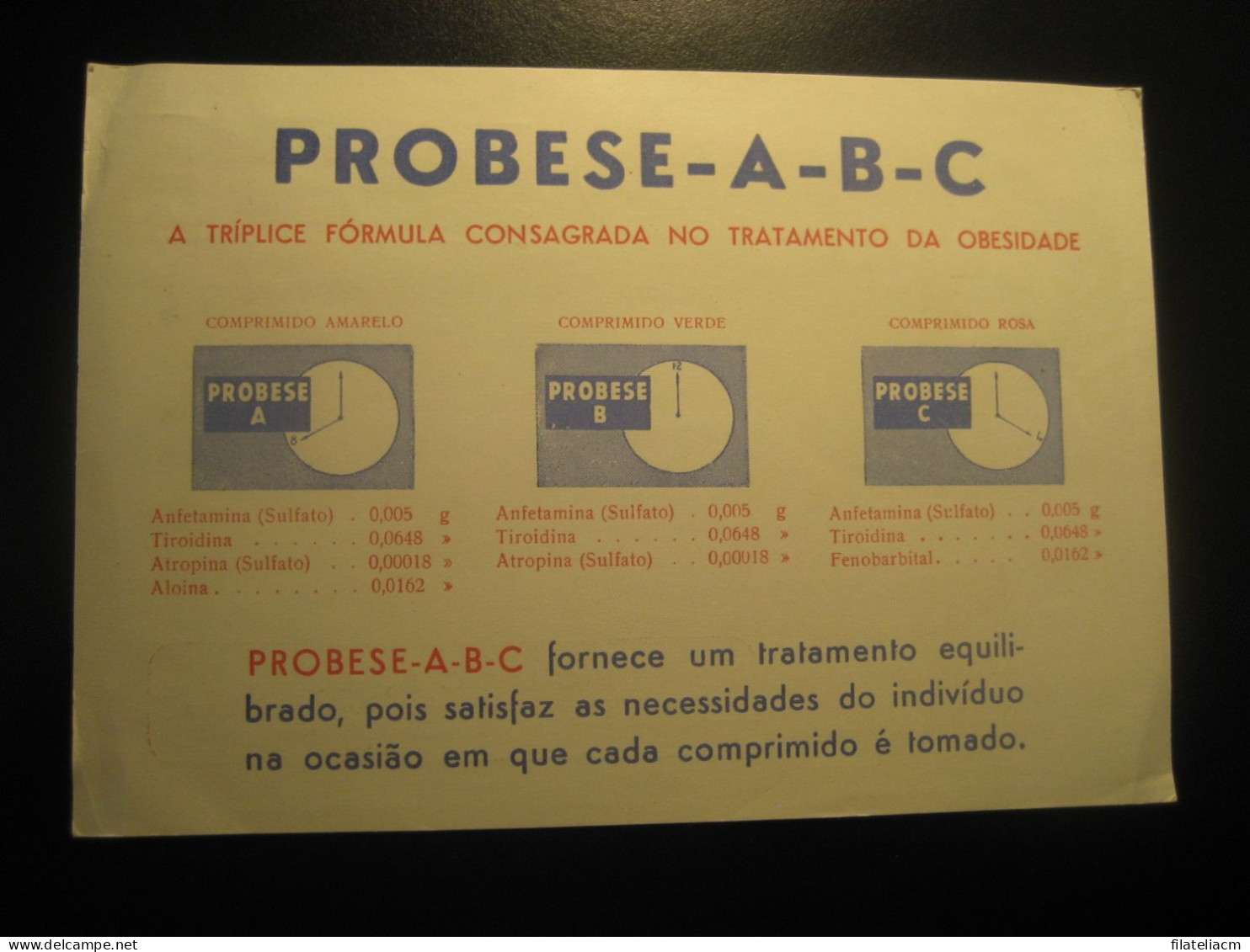 LISBOA 1956 To Figueira Da Foz Probese A B C Bell-Craig Solaca Pharmacy Smallpox Vaccine Health Cancel Card PORTUGAL - Cartas & Documentos