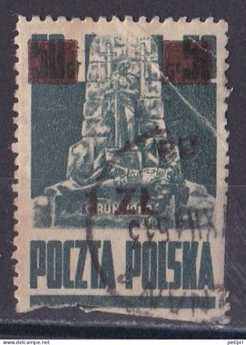 Pologne - République 1944 - 1960   Y & T N °  433  Oblitéré - Gebraucht