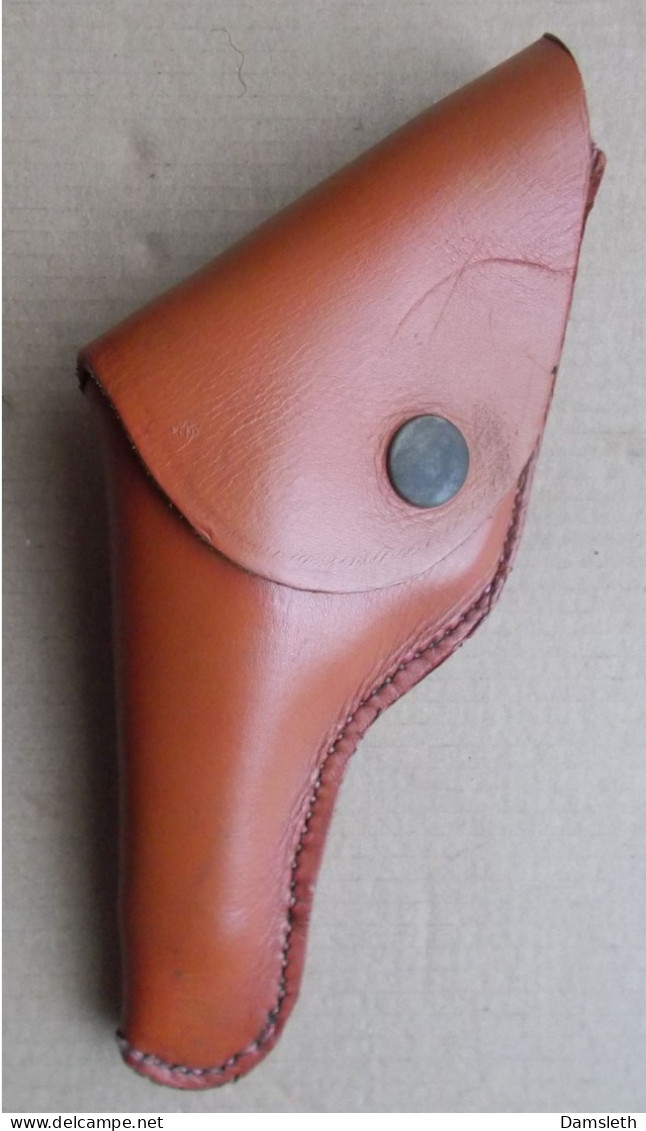 Newey Guns (GB) - Old Leather Holster For Small Pistol, Belt Loop For Left-hander - Other & Unclassified