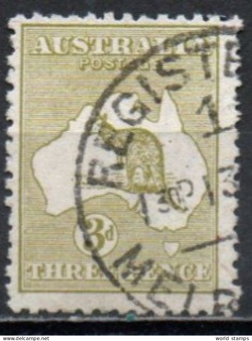 AUSTRALIE 1912-9 O FILIGRANE TYPE I° - Usati