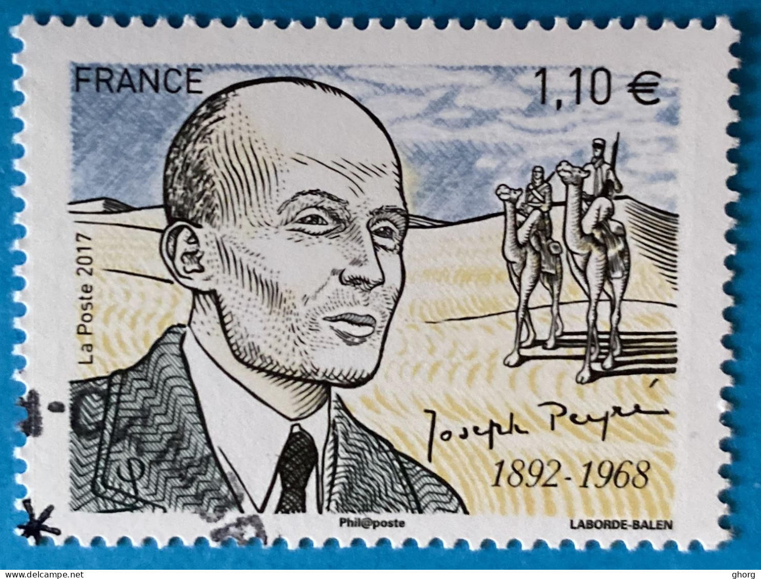 France 2017 : Joseph Peyré, Journaliste Et écrivain N° 5178 Oblitéré - Used Stamps