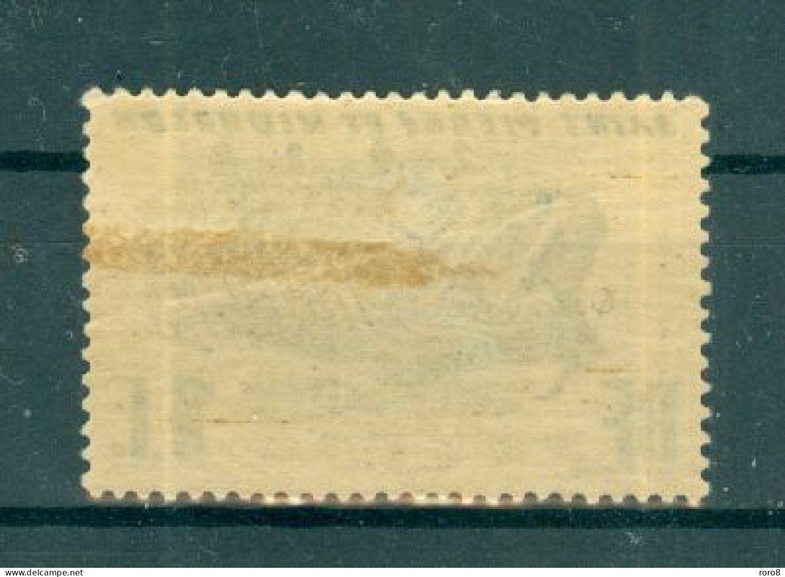 ST-PIERRE-ET-MIQUELON - N°331* MH Trace De Charnière SCAN DU VERSO. Série Courante. - Unused Stamps
