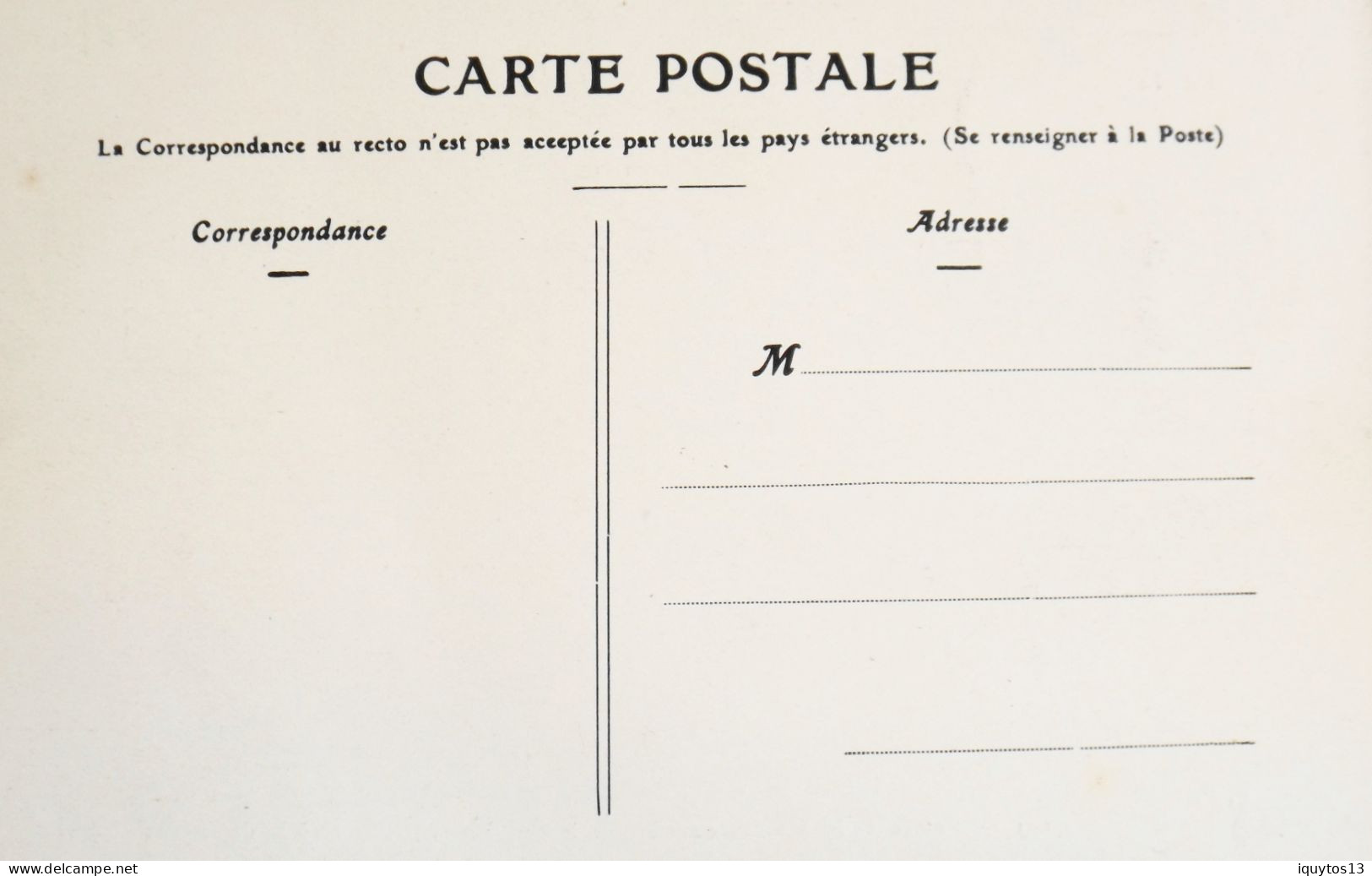 CPA. [75] > PARIS > N° 191 - Entrée De La Maison Ouvrière De La Rue Ernest Lefèvre - (XXe Arrt.) - TBE - Arrondissement: 20