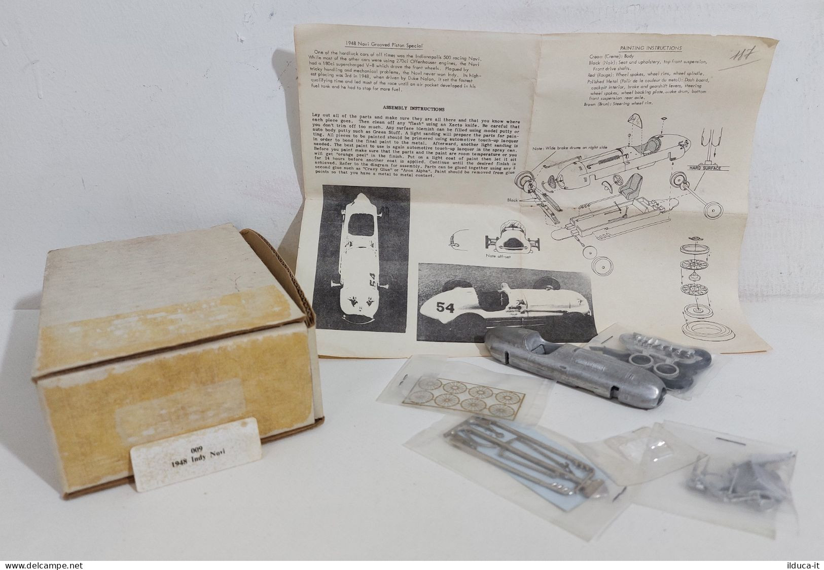 61888 KIT MONTAGGIO 1/43 - Novi Grooved Piston Special - Andere & Zonder Classificatie