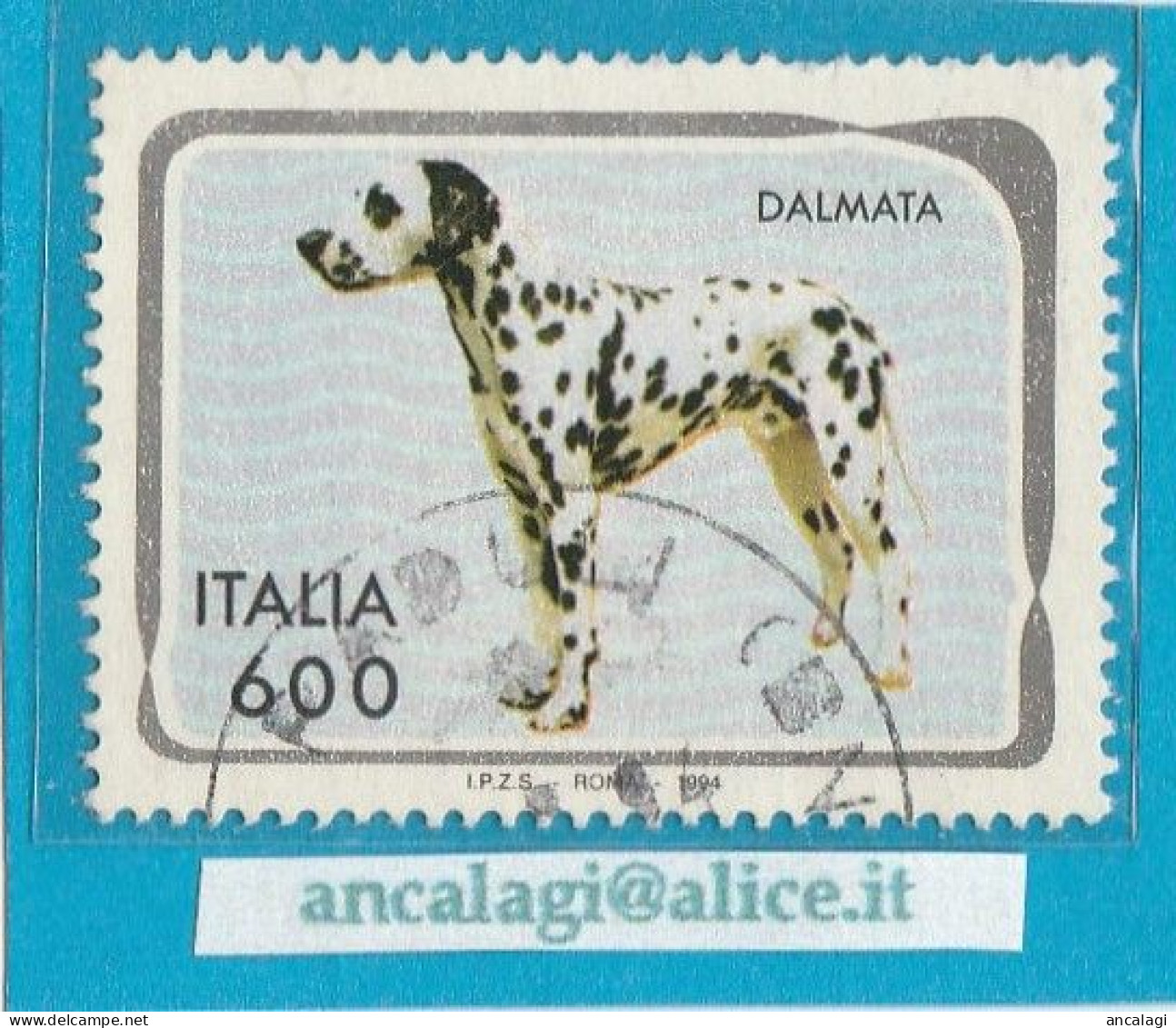 USATI ITALIA 1994 - Ref.0687B "ANIMALI DOMESTICI" 1 Val. - - 1991-00: Used