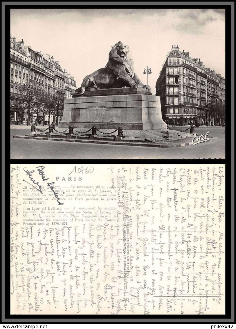10760 Lion De Belfort Carte Postale Postcard France  - Leones
