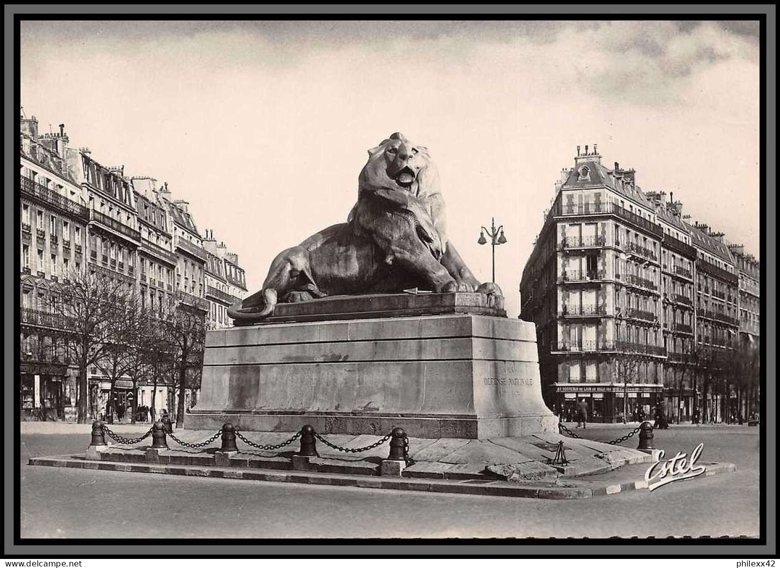 10760 Lion De Belfort Carte Postale Postcard France  - Löwen