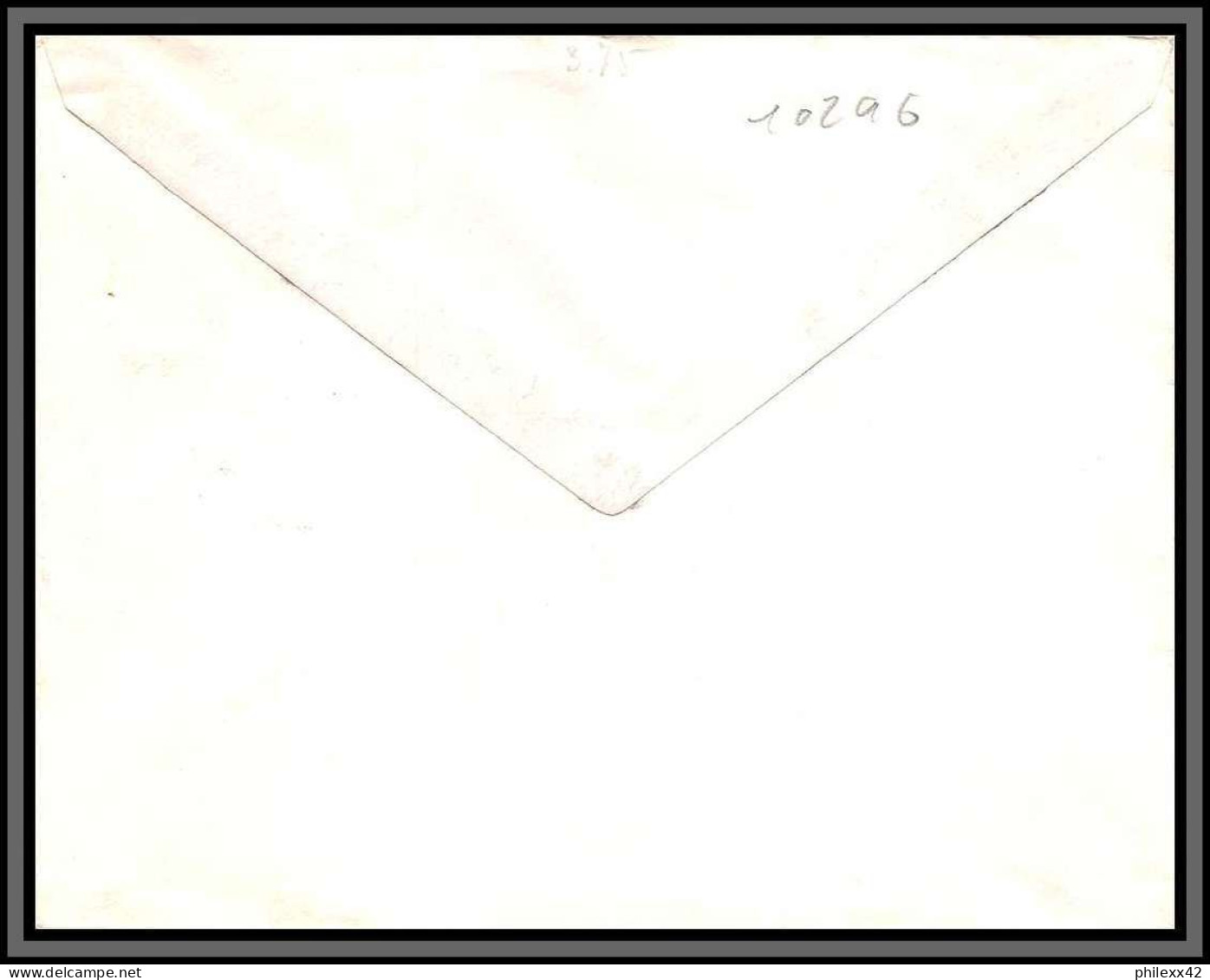 10296 PA N°67 Pecheur à L'epervier 26/1/1962 Lettre Cover Nouvelle Caledonie Aviation  - Lettres & Documents