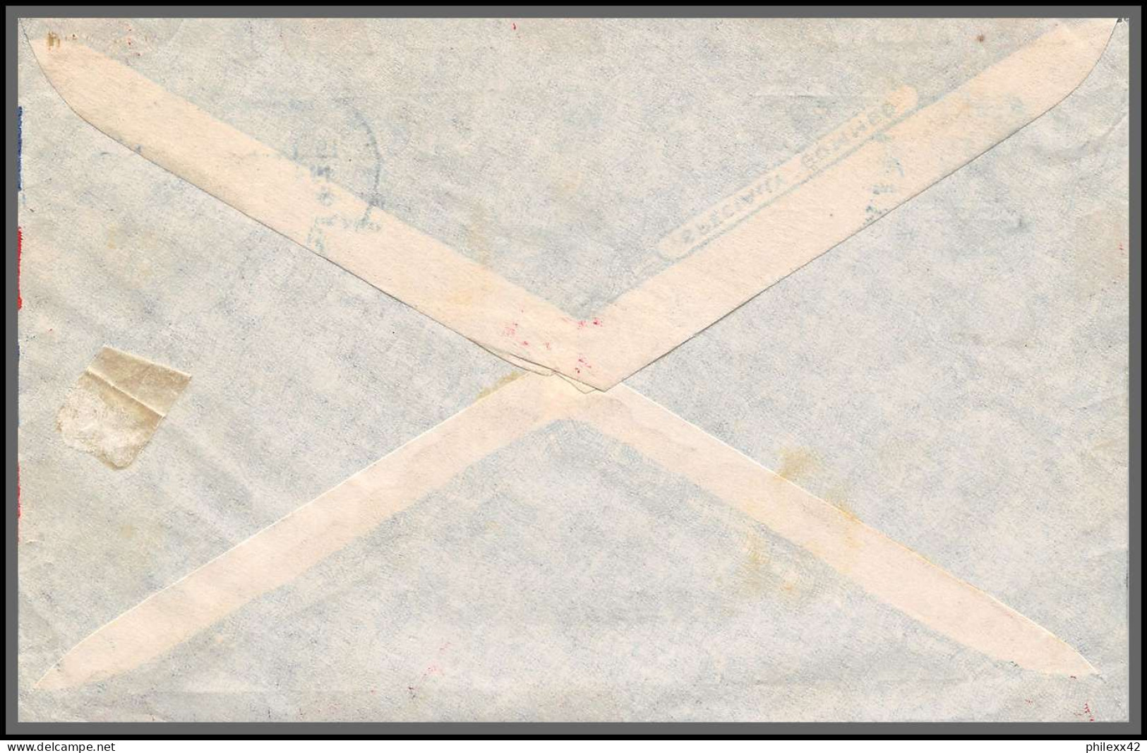 11959 Lot De 5 Documents Affranchissement Roi Fouad 1930's Lettre Cover Egypte Egypt  - Brieven En Documenten