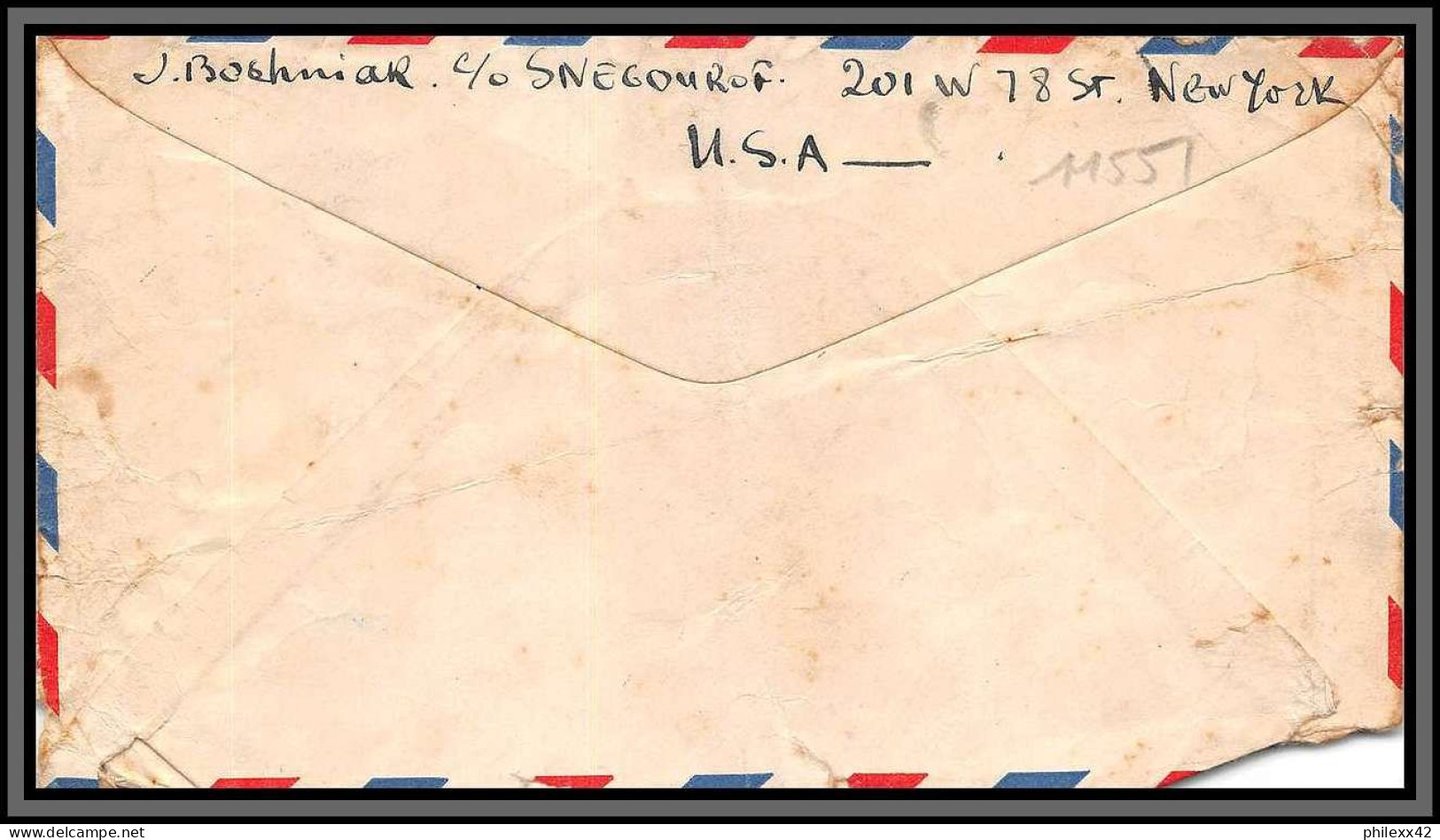 11551 6c Jaune 1939 Cavalier Frippel Secteur Postal 1939 Entier Stationery Enveloppe Usa états Unis  - Brieven En Documenten