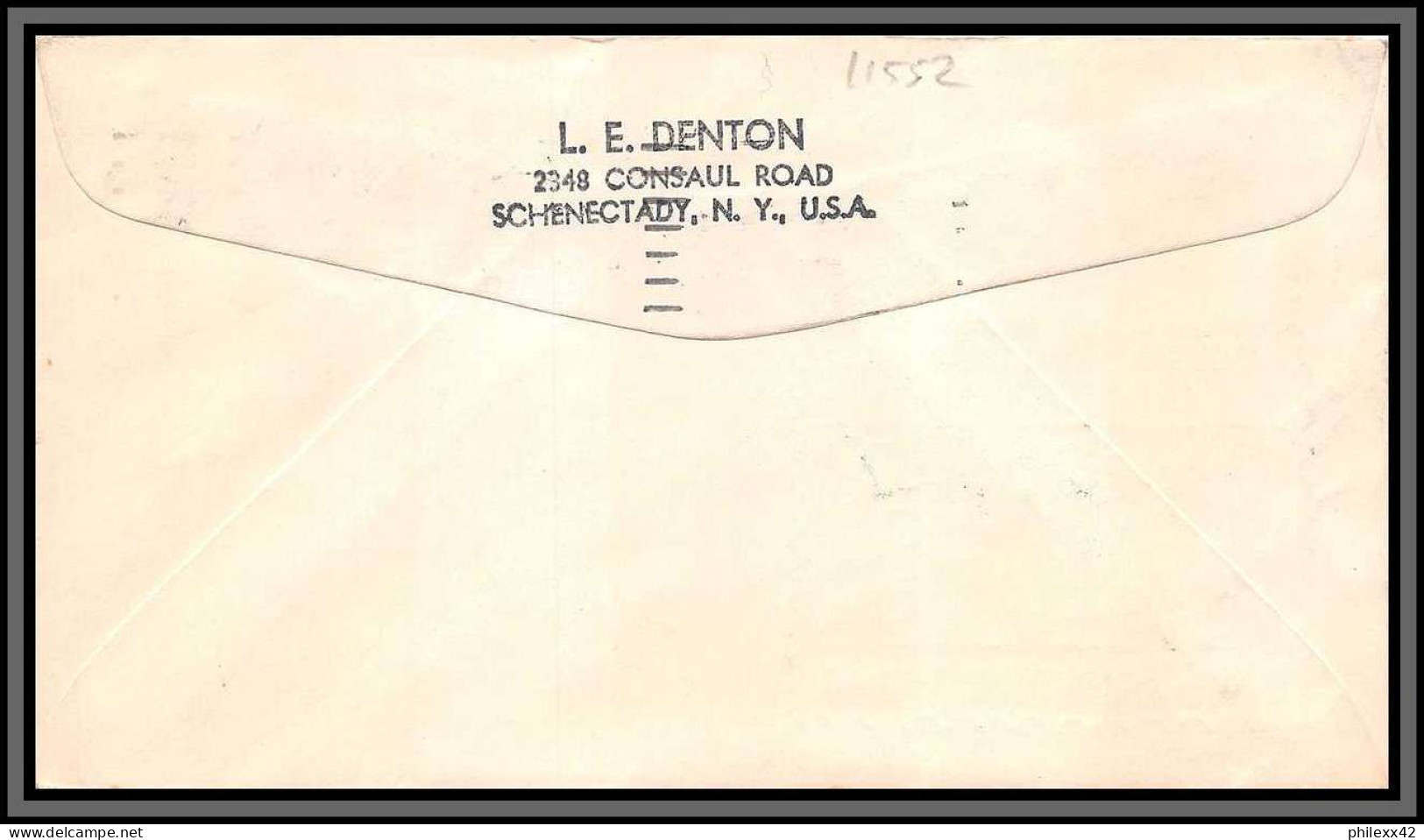 11552 Schenectady 1959 Fdc Cover Collectors Circuit Club Lettre Cover Usa états Unis  - Brieven En Documenten