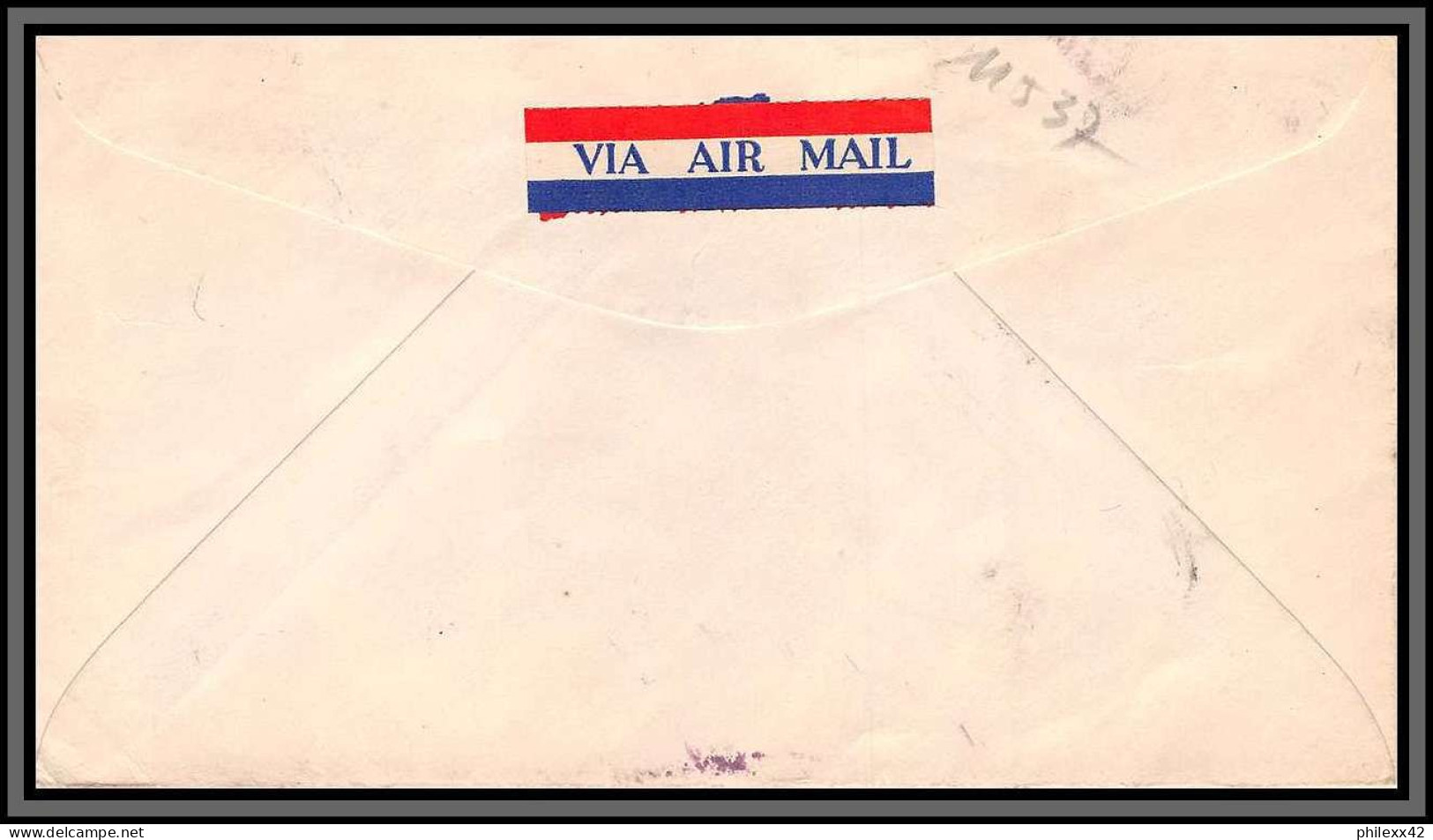 11537 Bloc 947 Stamp Exhibition New York Rochester 1948 Openhagen Denmark Lettre Cover Usa états Unis  - Covers & Documents